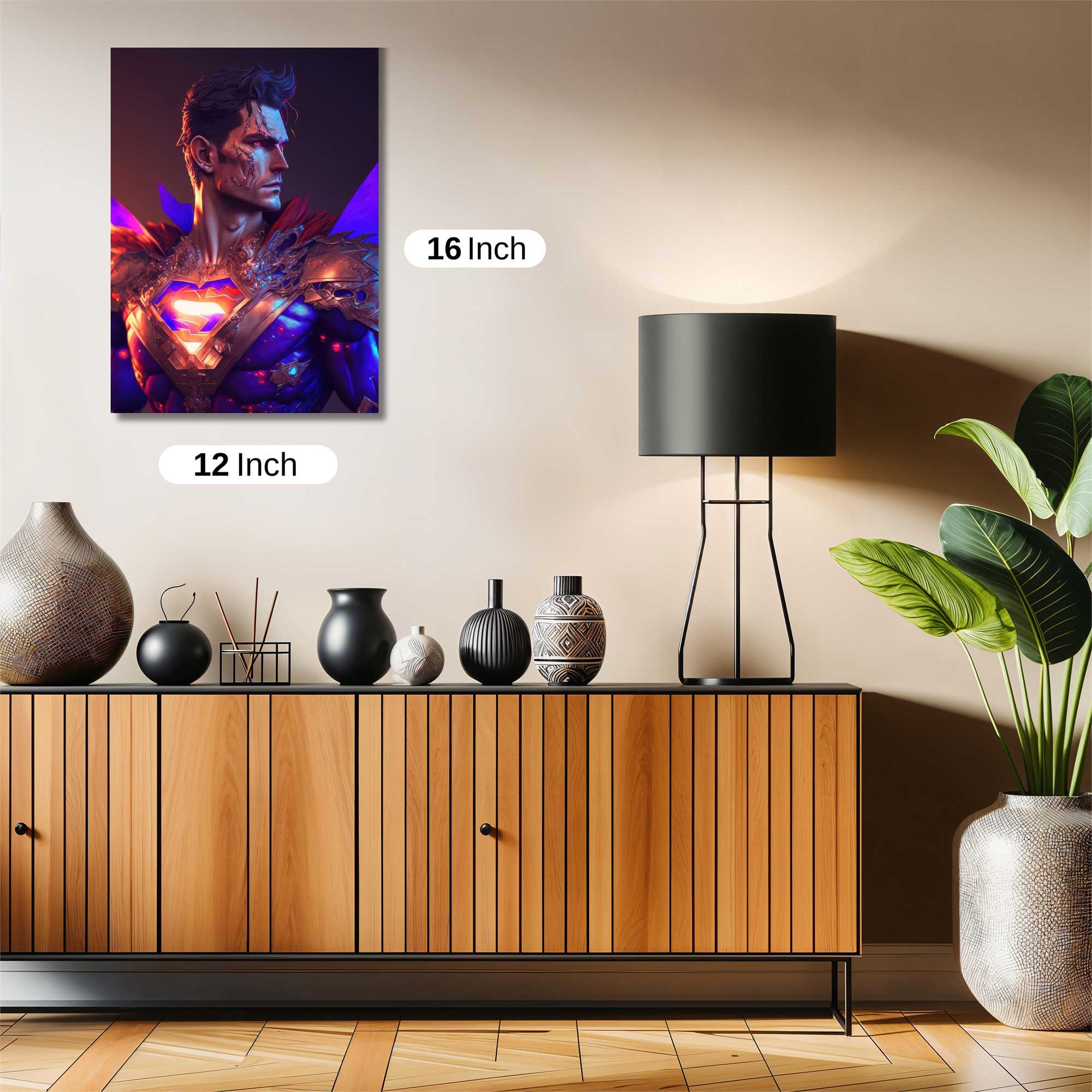 Superman Regal Safe Wall Magnetic / M