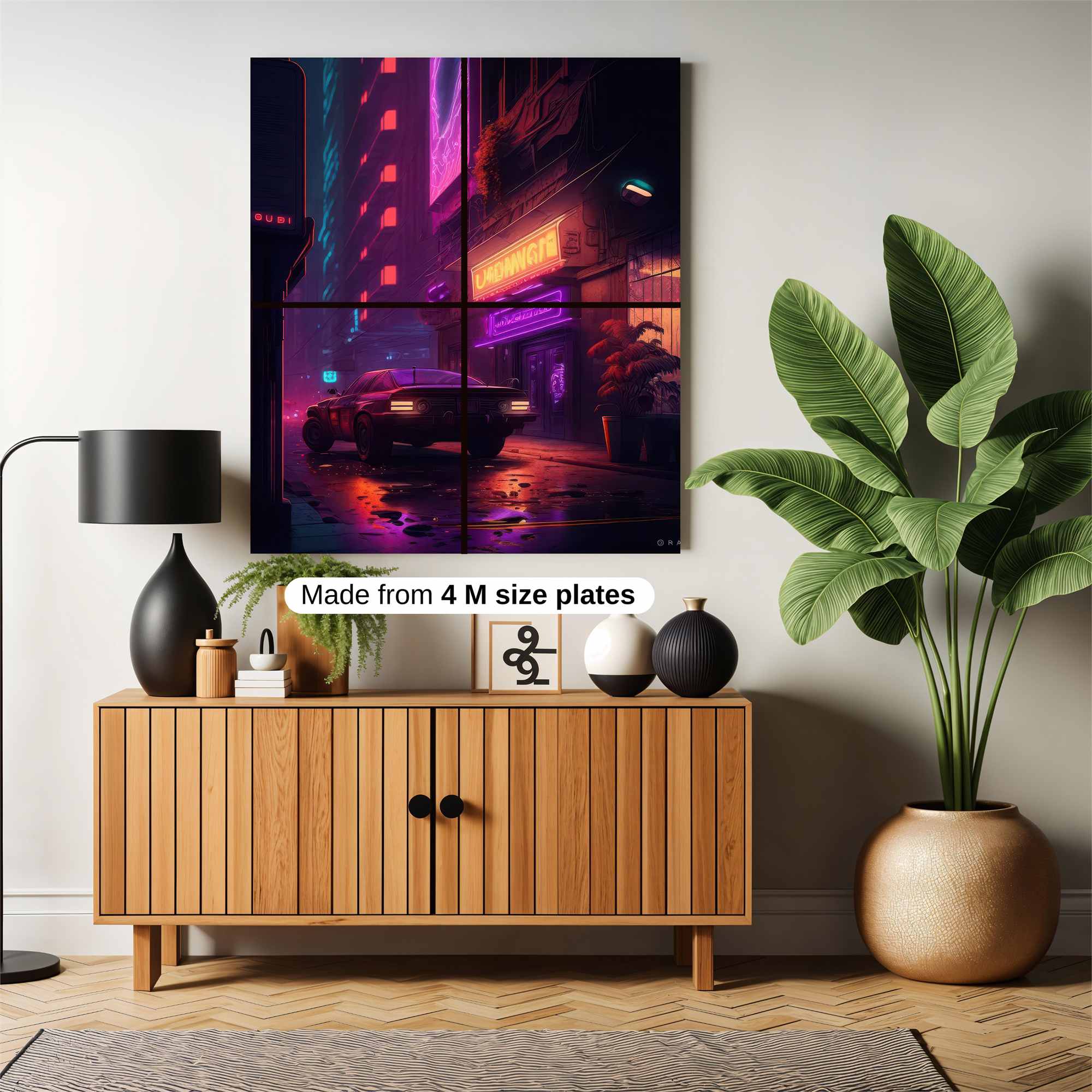 Neon Noir Safe Wall Magnetic / M