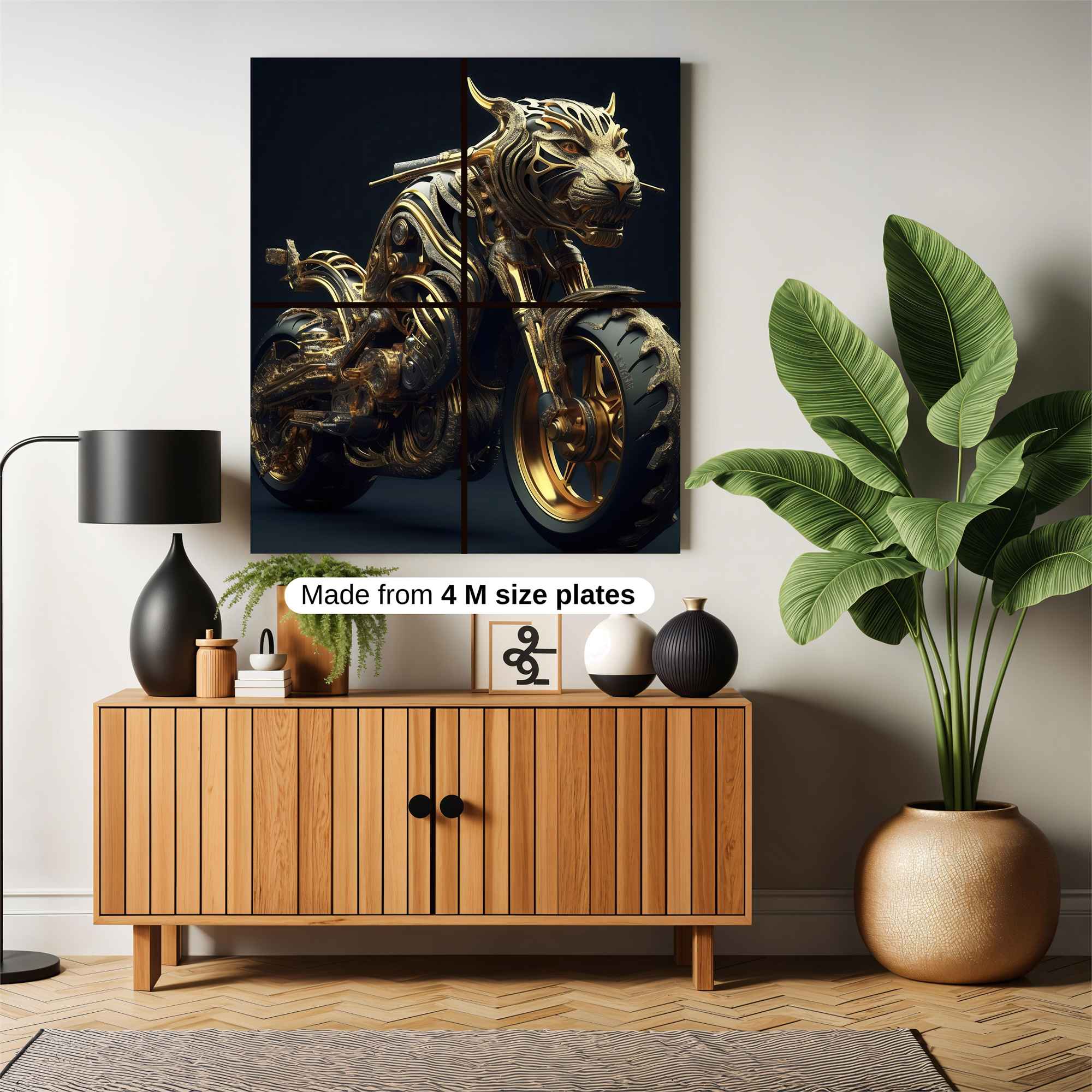 Tiger Majesty Safe Wall Magnetic / M