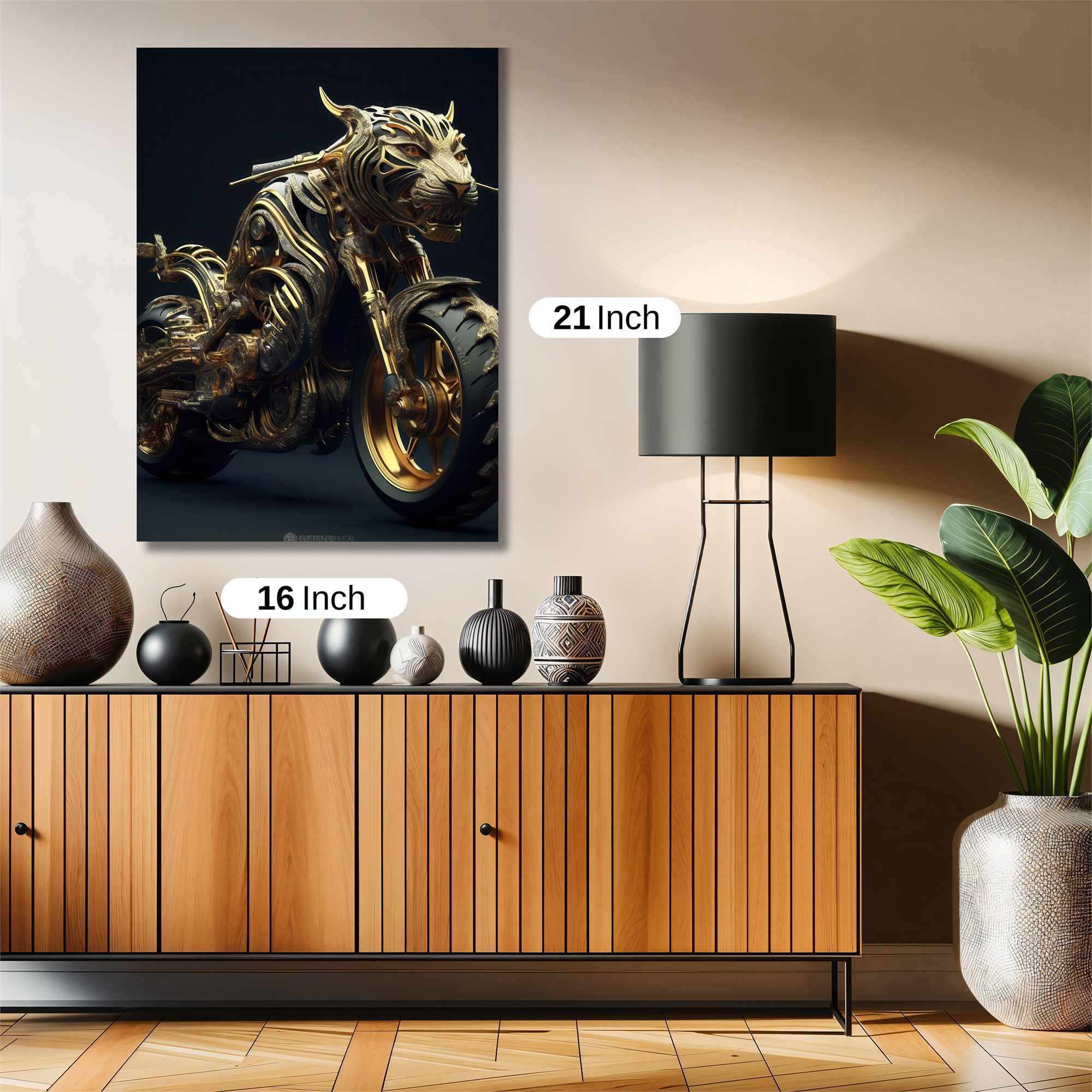 Tiger Majesty Safe Wall Magnetic / M