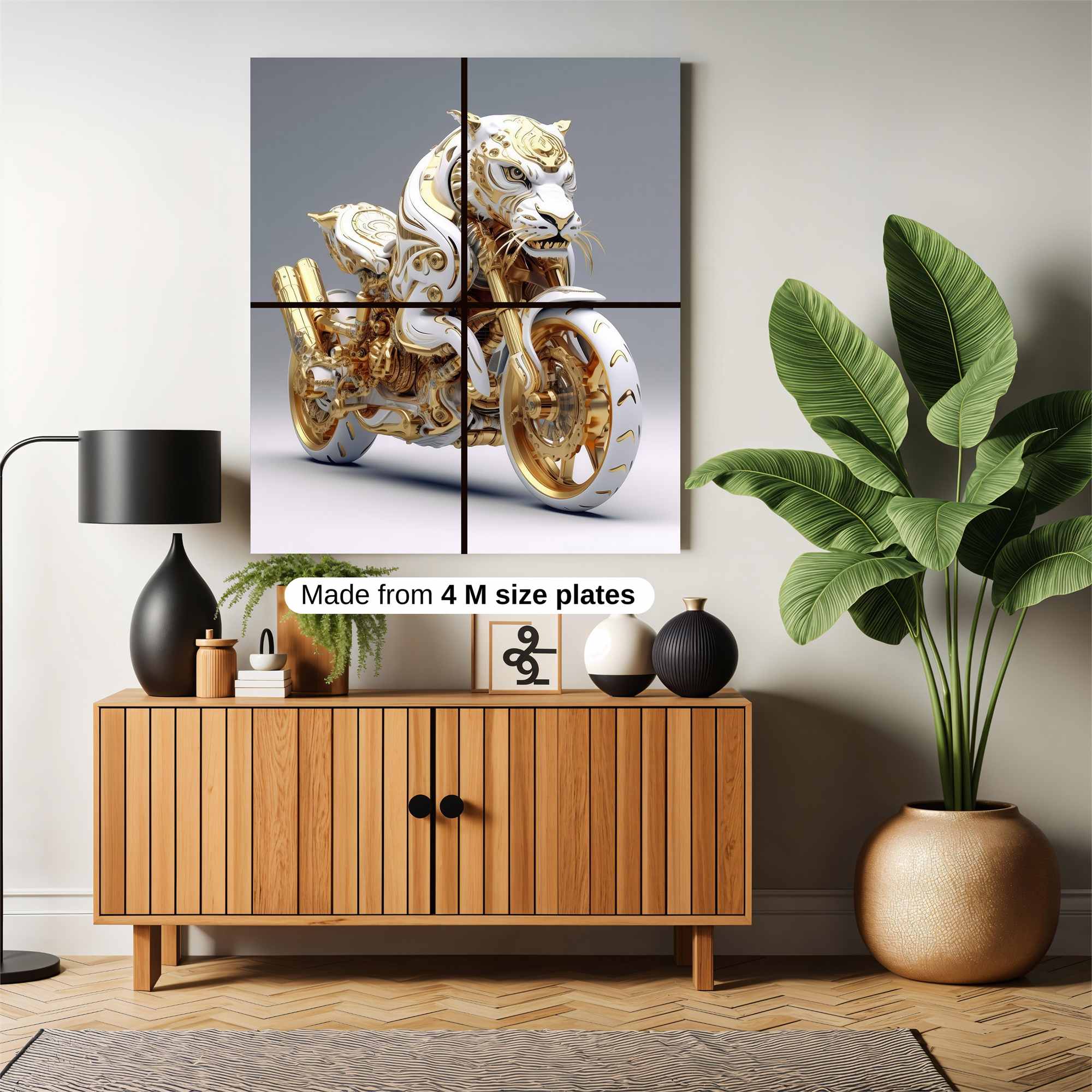 Tiger Majesty Safe Wall Magnetic / M