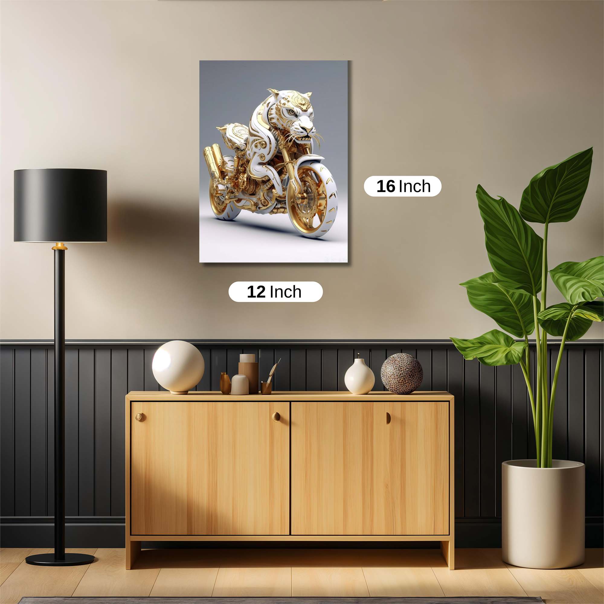 Tiger Majesty Safe Wall Magnetic / M