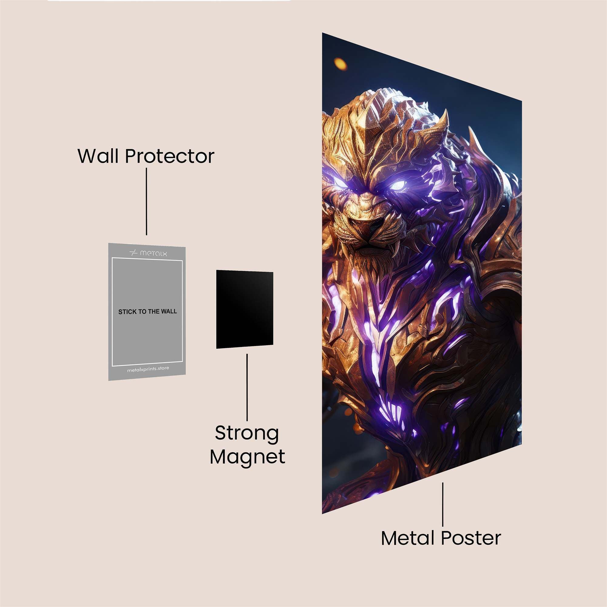 Lion Sovereign Safe Wall Magnetic / M