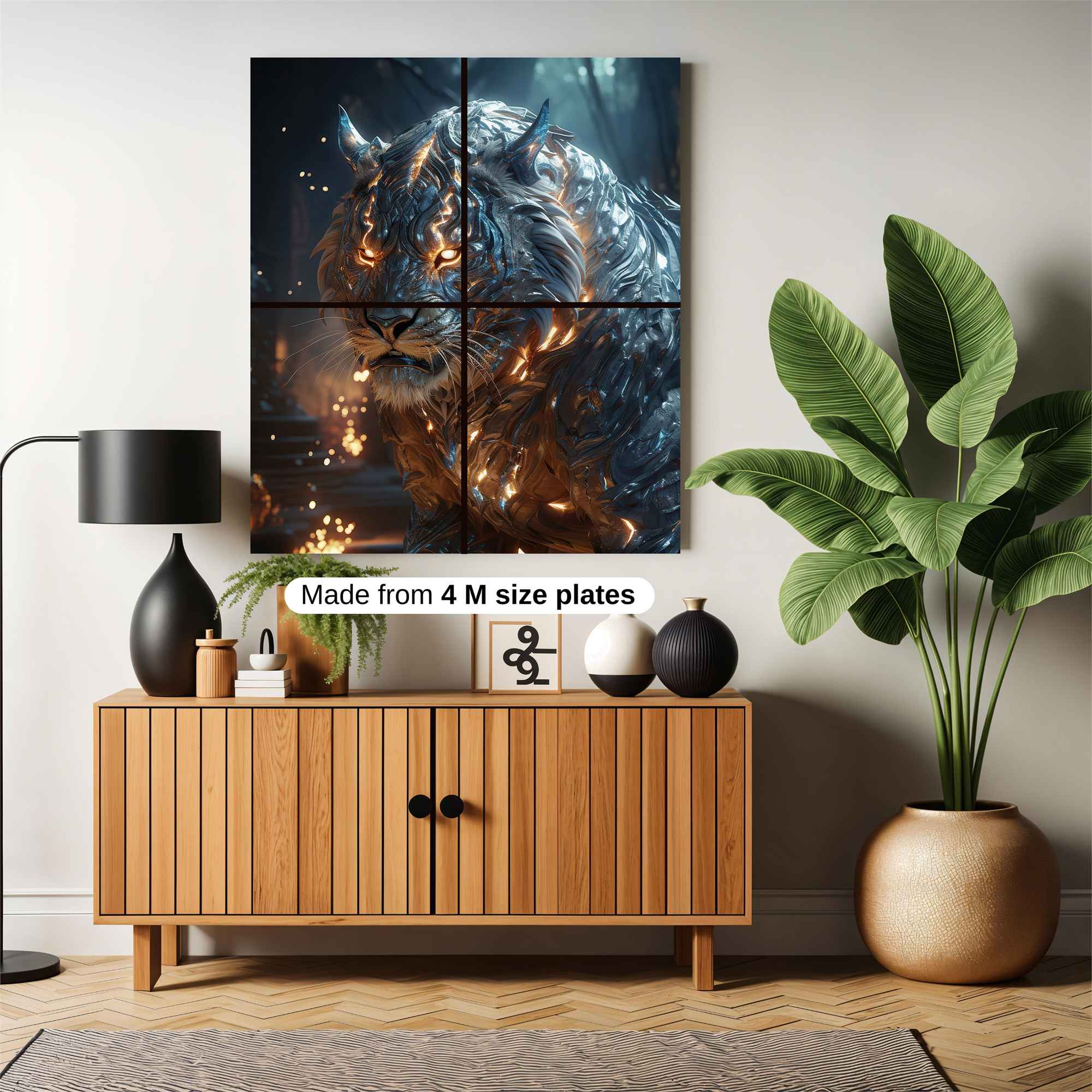 Rajah Radiant Safe Wall Magnetic / M