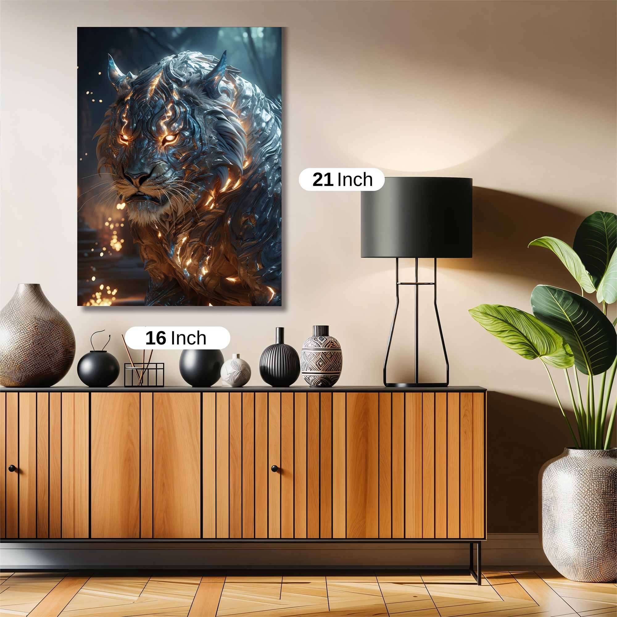 Rajah Radiant Safe Wall Magnetic / M