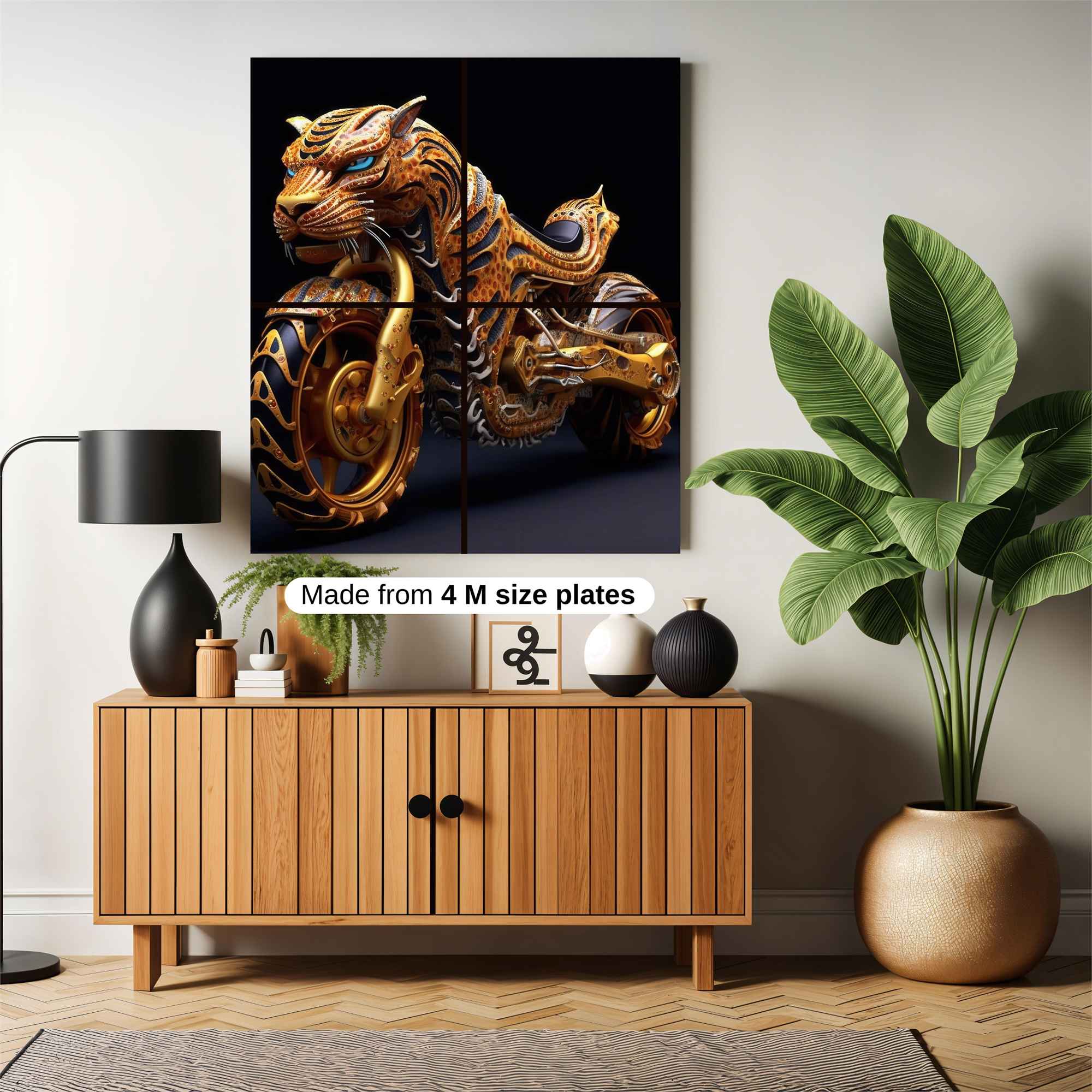 Tiger Majesty Safe Wall Magnetic / M