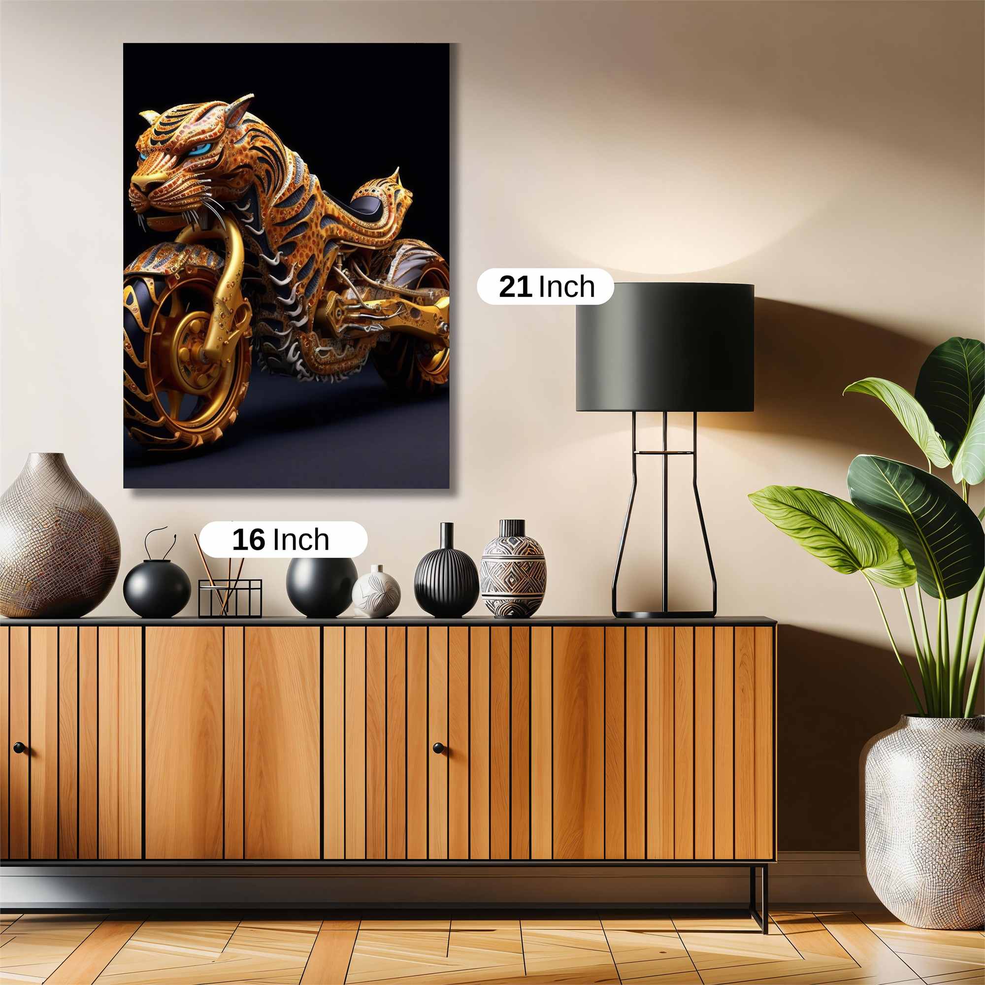Tiger Majesty Safe Wall Magnetic / M