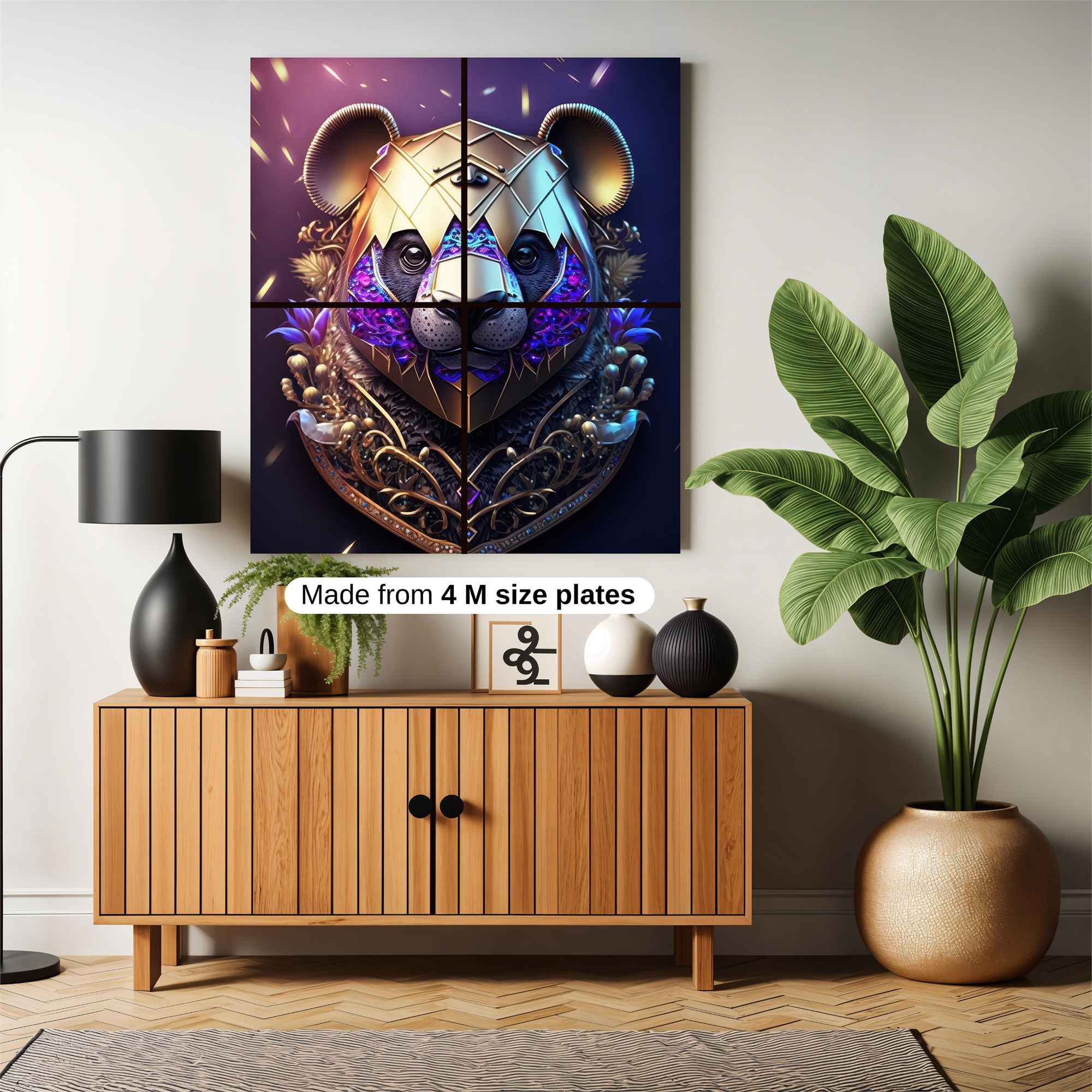 Panda Royale Safe Wall Magnetic / M