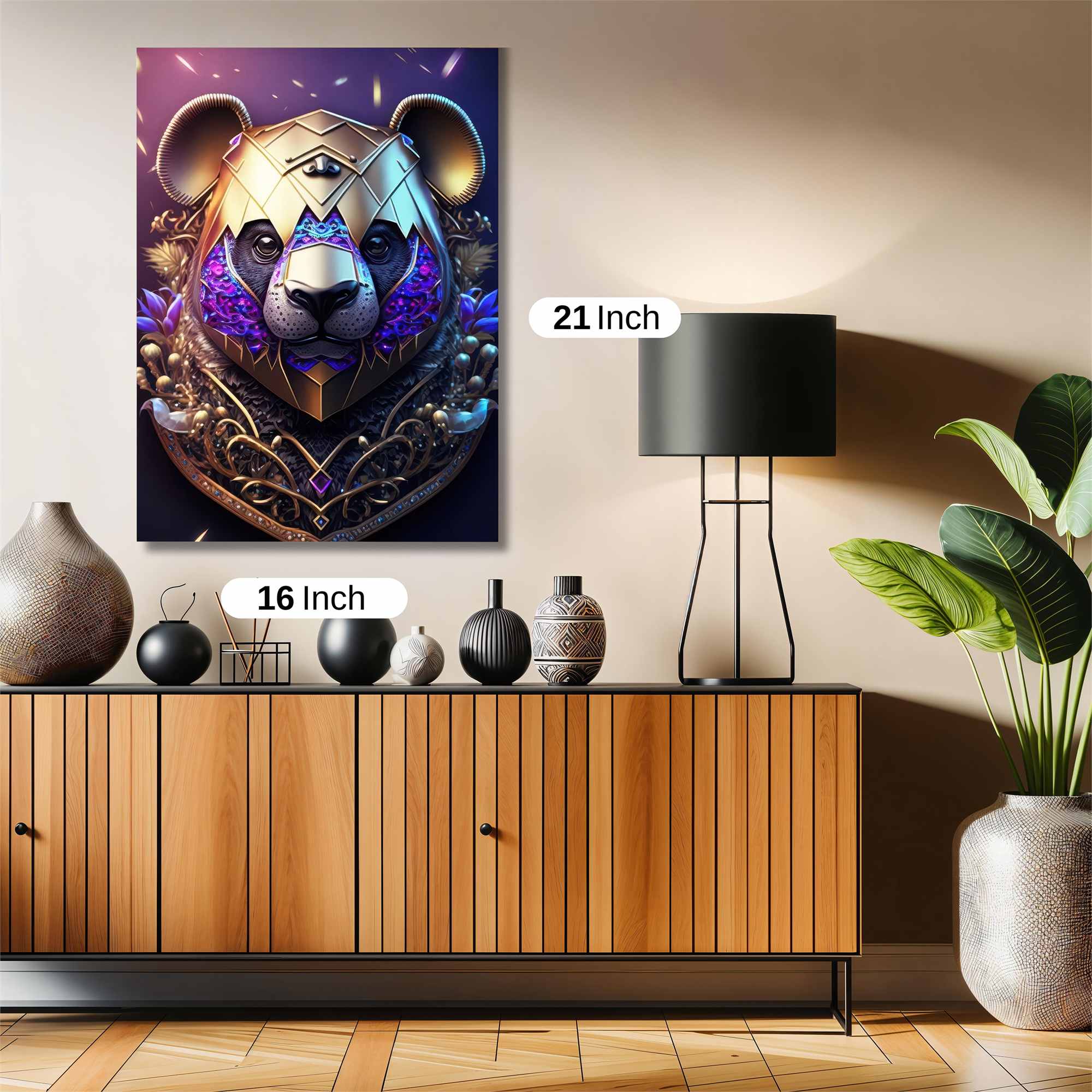 Panda Royale Safe Wall Magnetic / M