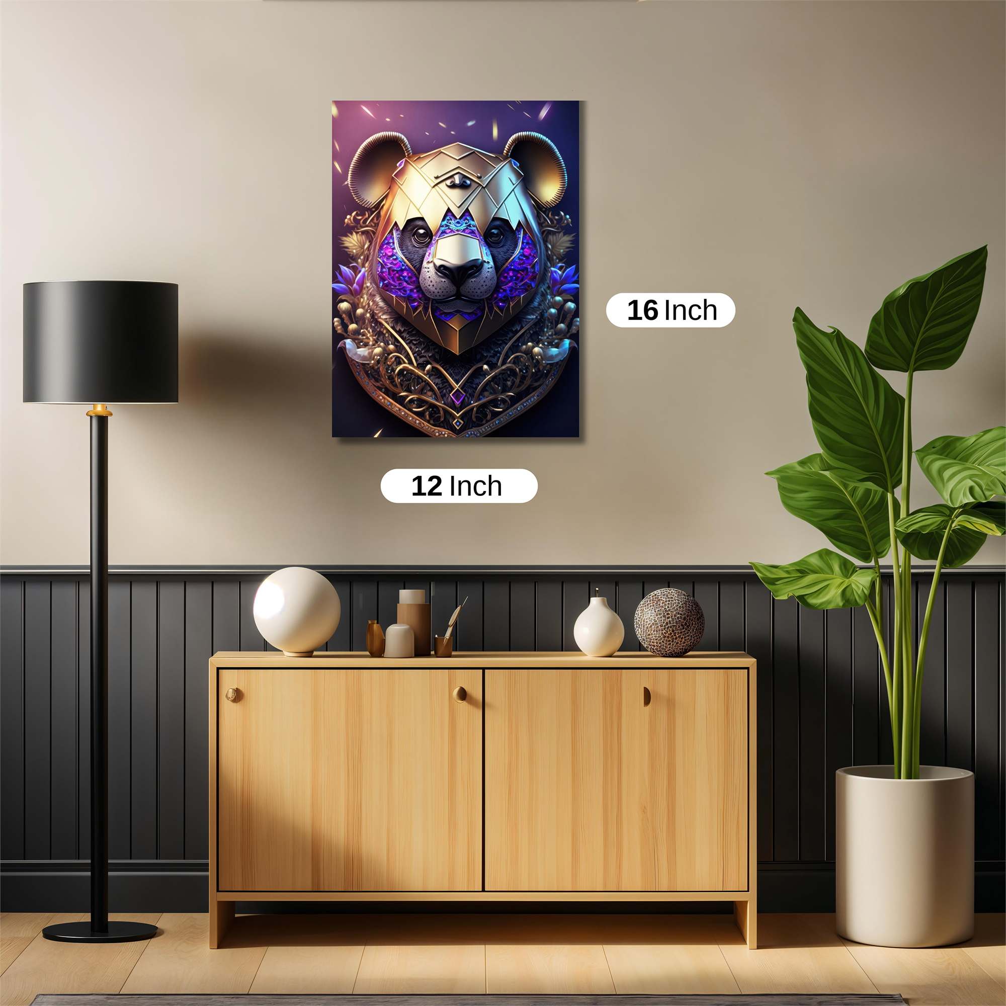 Panda Royale Safe Wall Magnetic / M