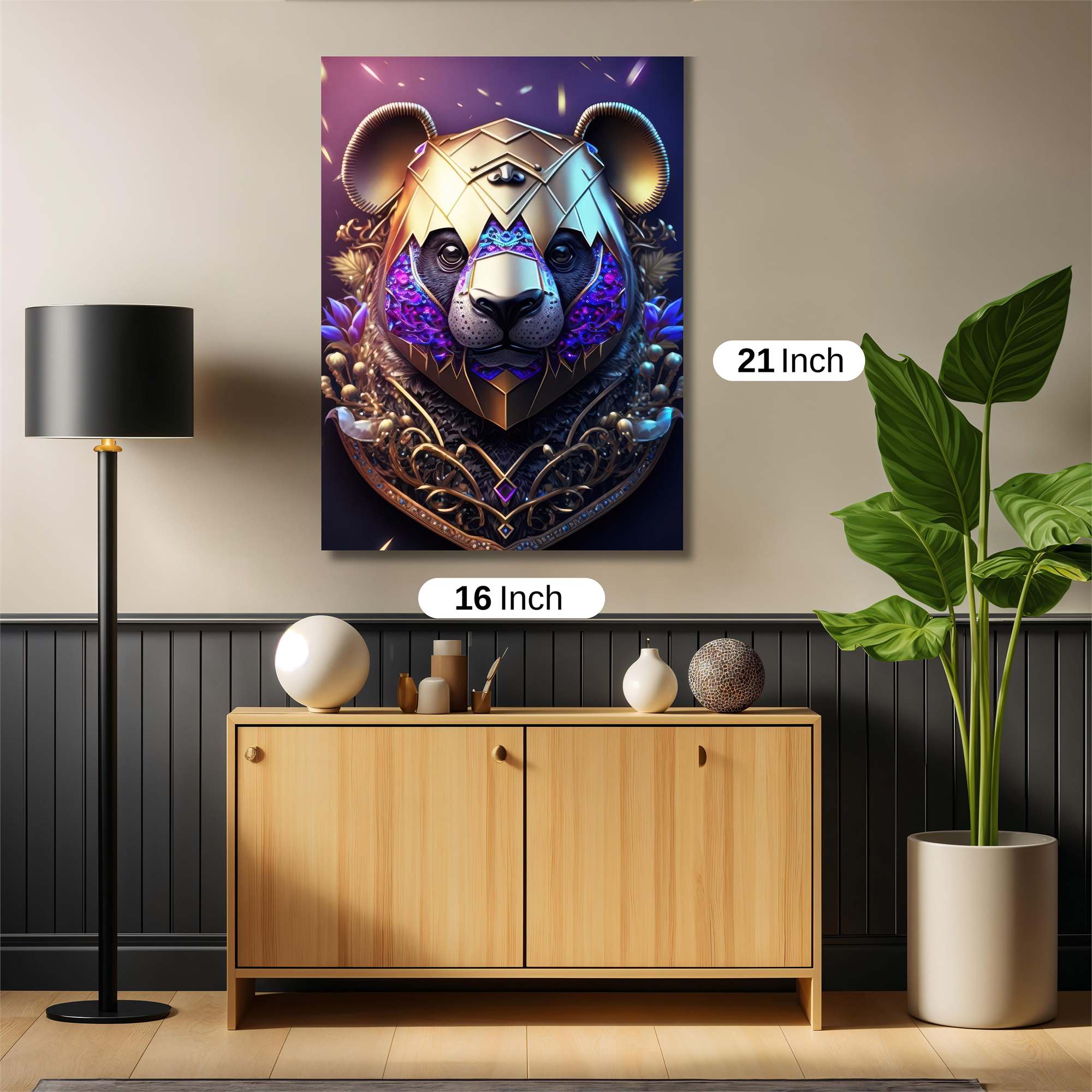 Panda Royale Safe Wall Magnetic / M