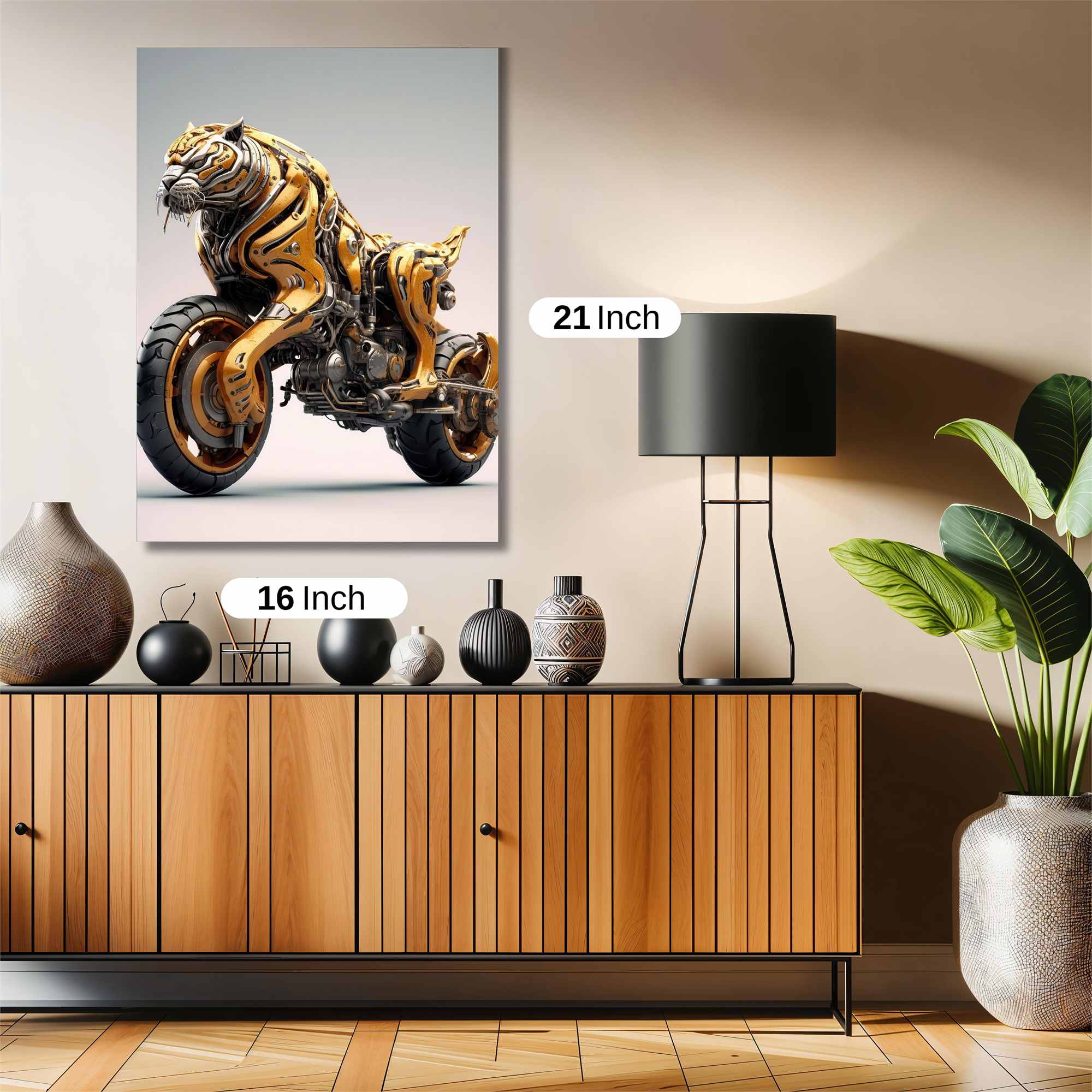 Tiger Fury Safe Wall Magnetic / M