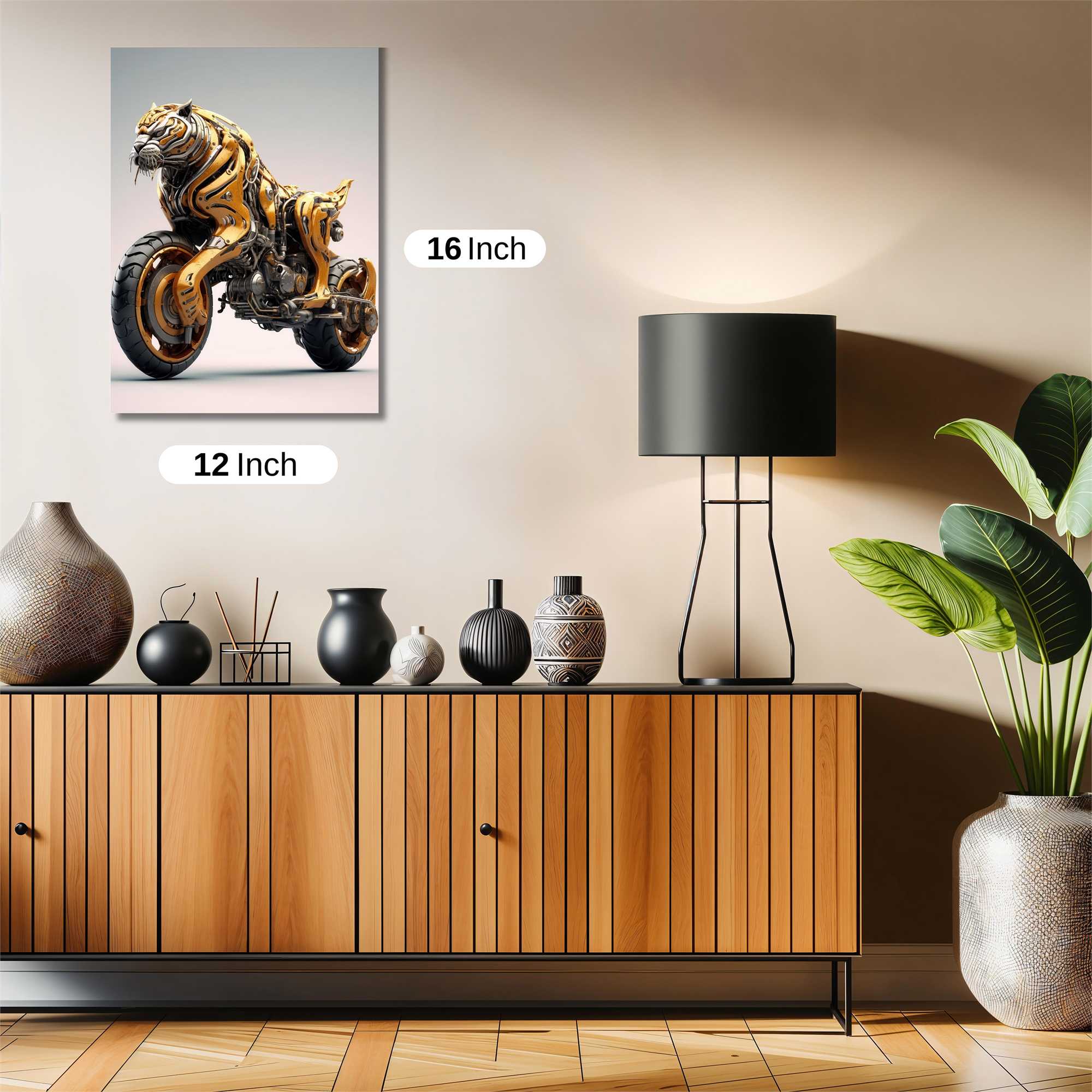 Tiger Fury Safe Wall Magnetic / M