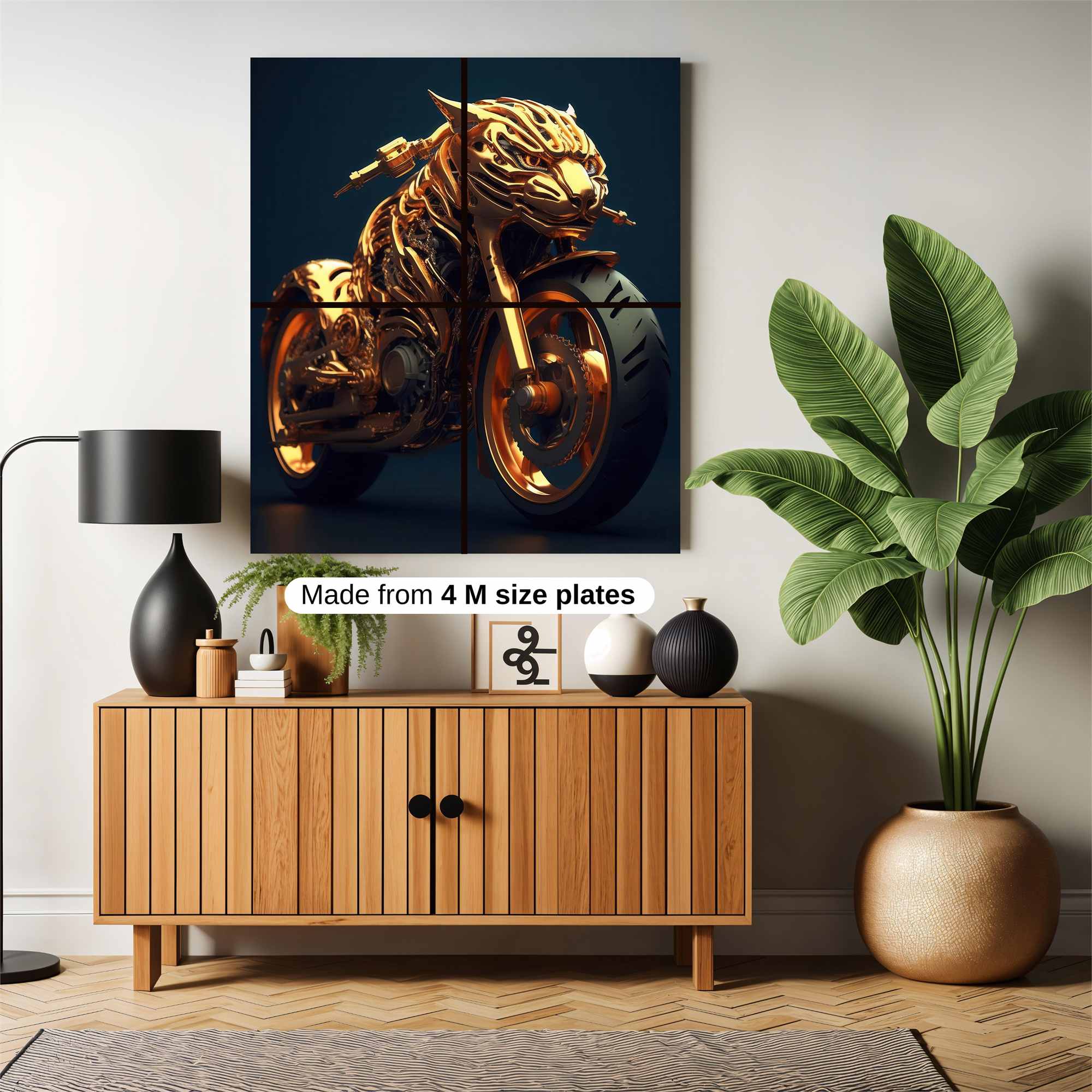Tiger Majesty Safe Wall Magnetic / M