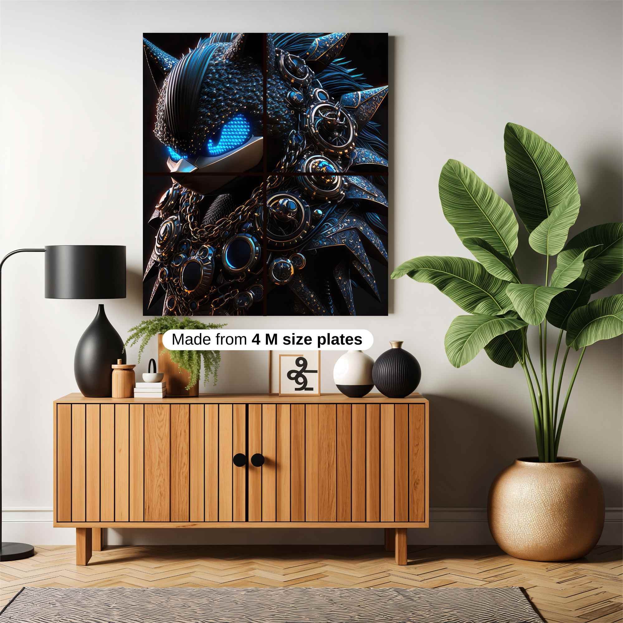 Shadow Menace Safe Wall Magnetic / M