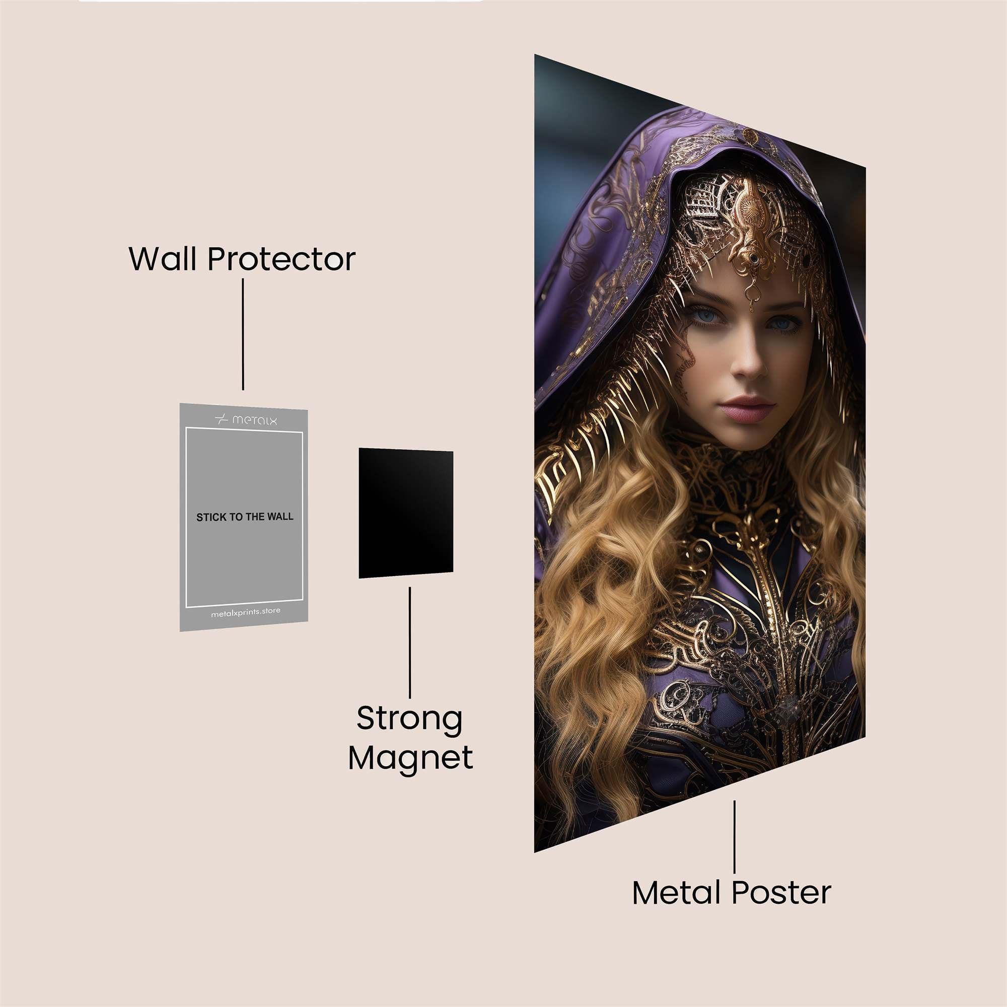 Mystic Enigma Safe Wall Magnetic / M