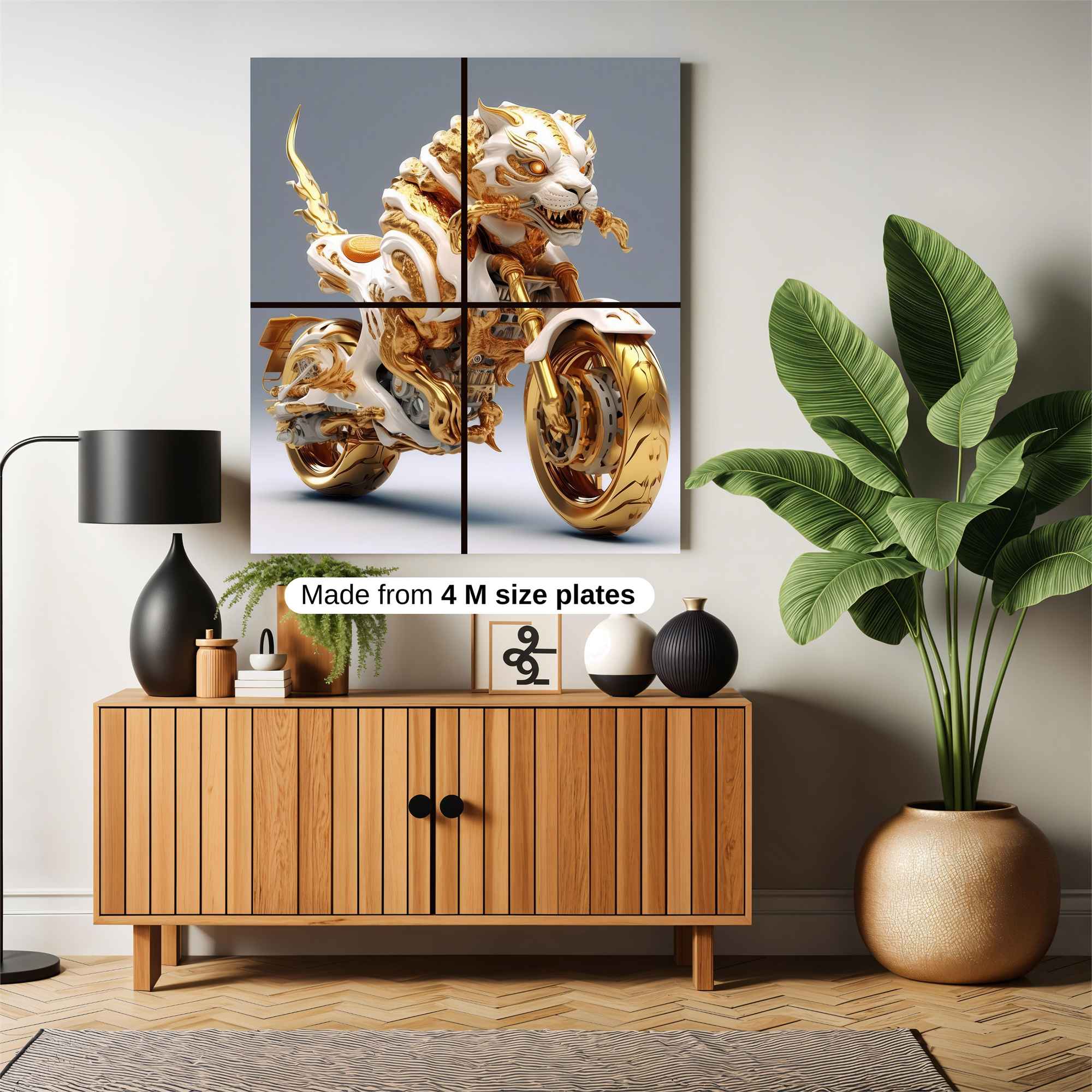 Tiger Majesty Safe Wall Magnetic / M