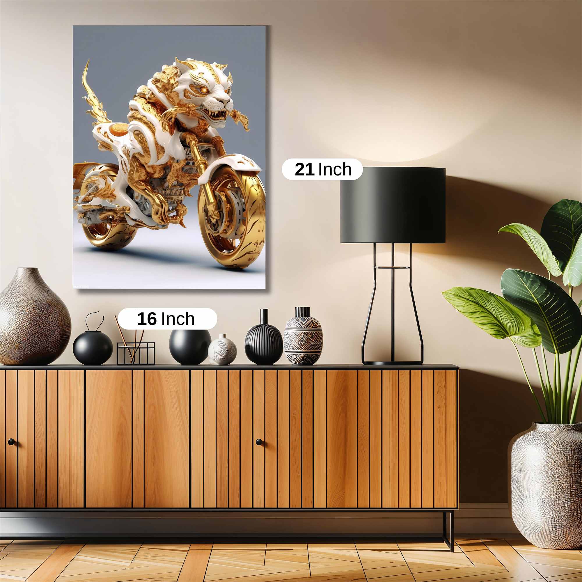 Tiger Majesty Safe Wall Magnetic / M