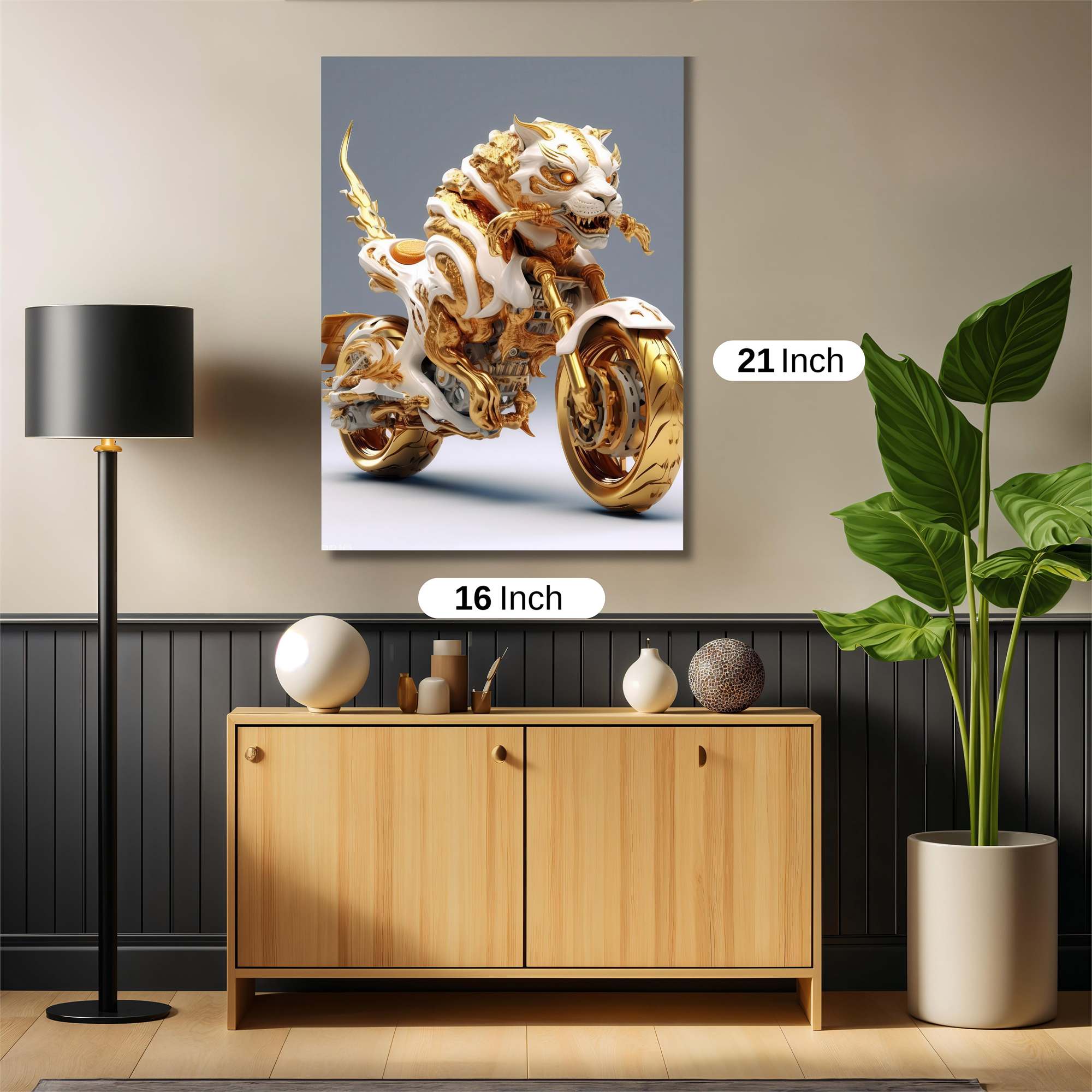 Tiger Majesty Safe Wall Magnetic / M
