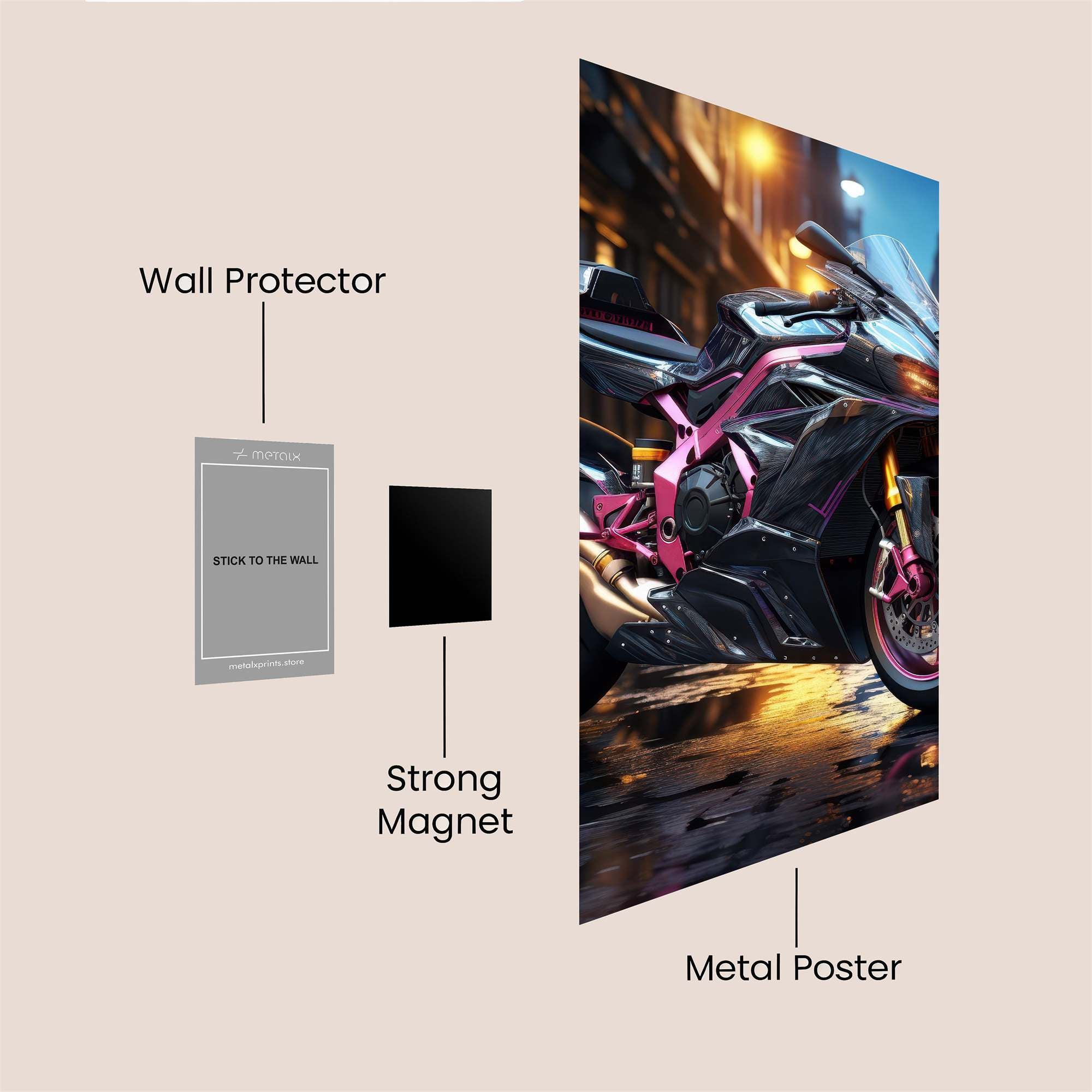 NightRider Safe Wall Magnetic / M