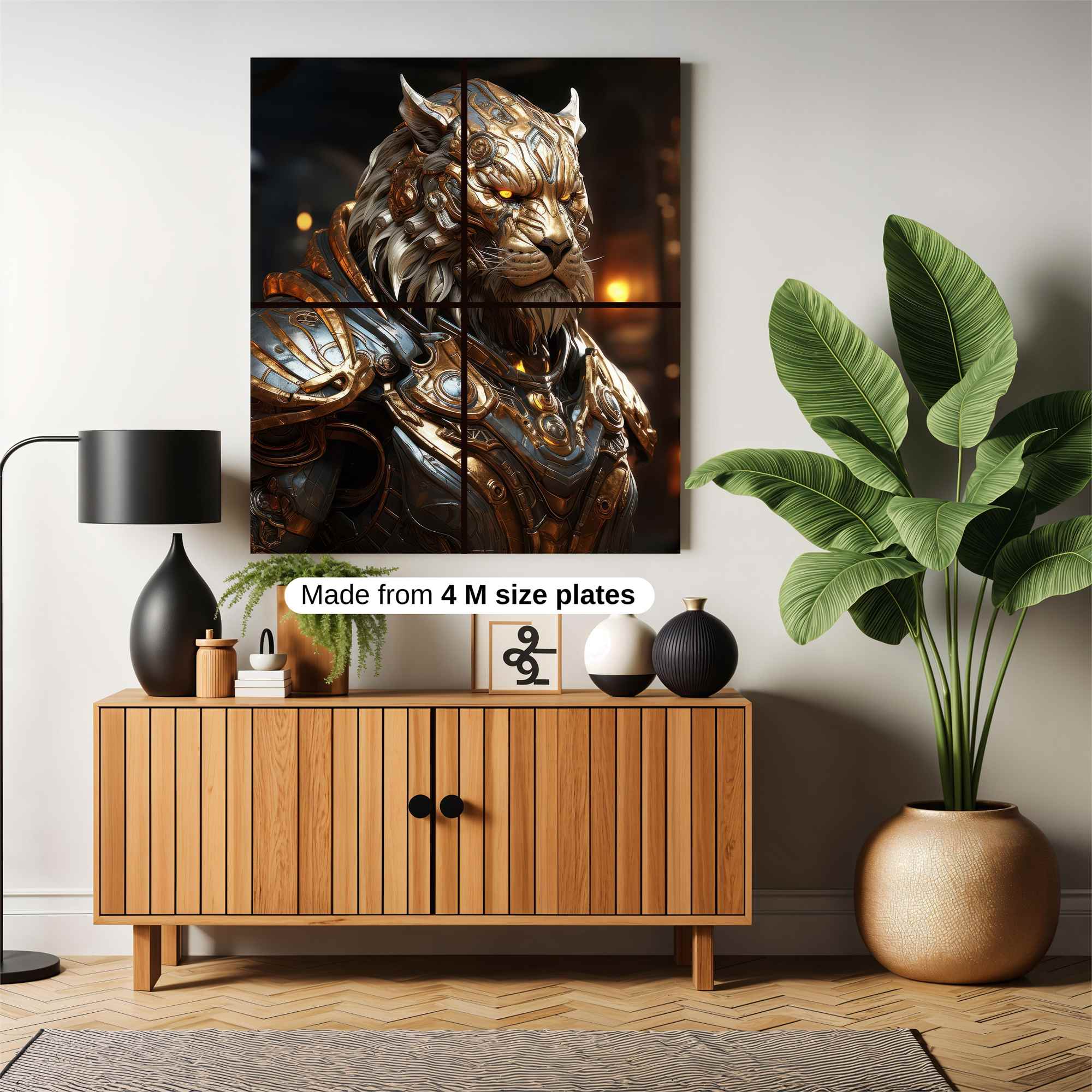 Lion Majestic Safe Wall Magnetic / M
