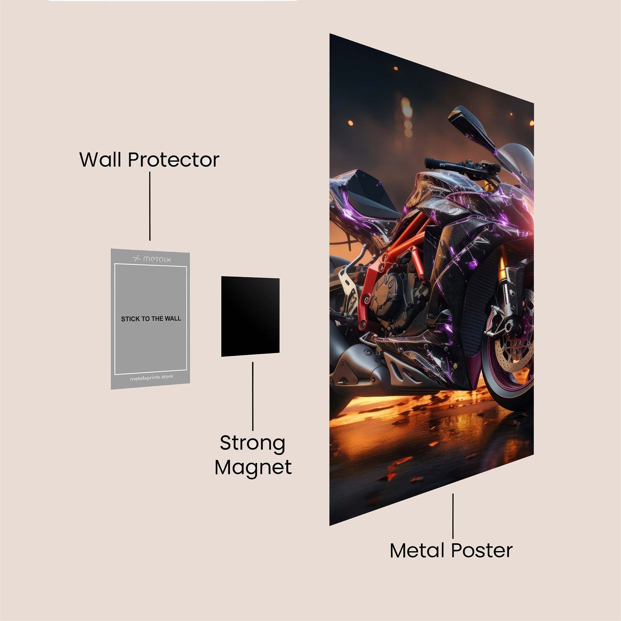 NightRider Safe Wall Magnetic / M