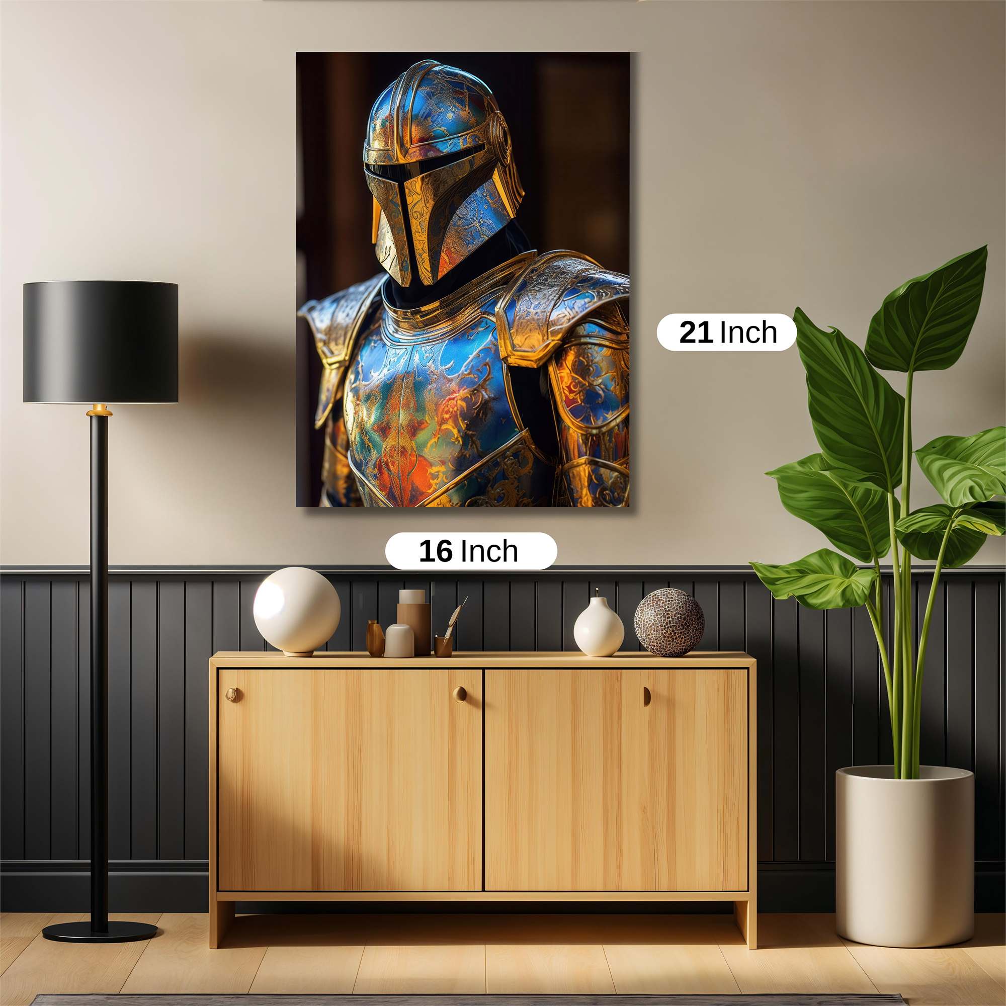 Mandalorian Majestic Safe Wall Magnetic / M