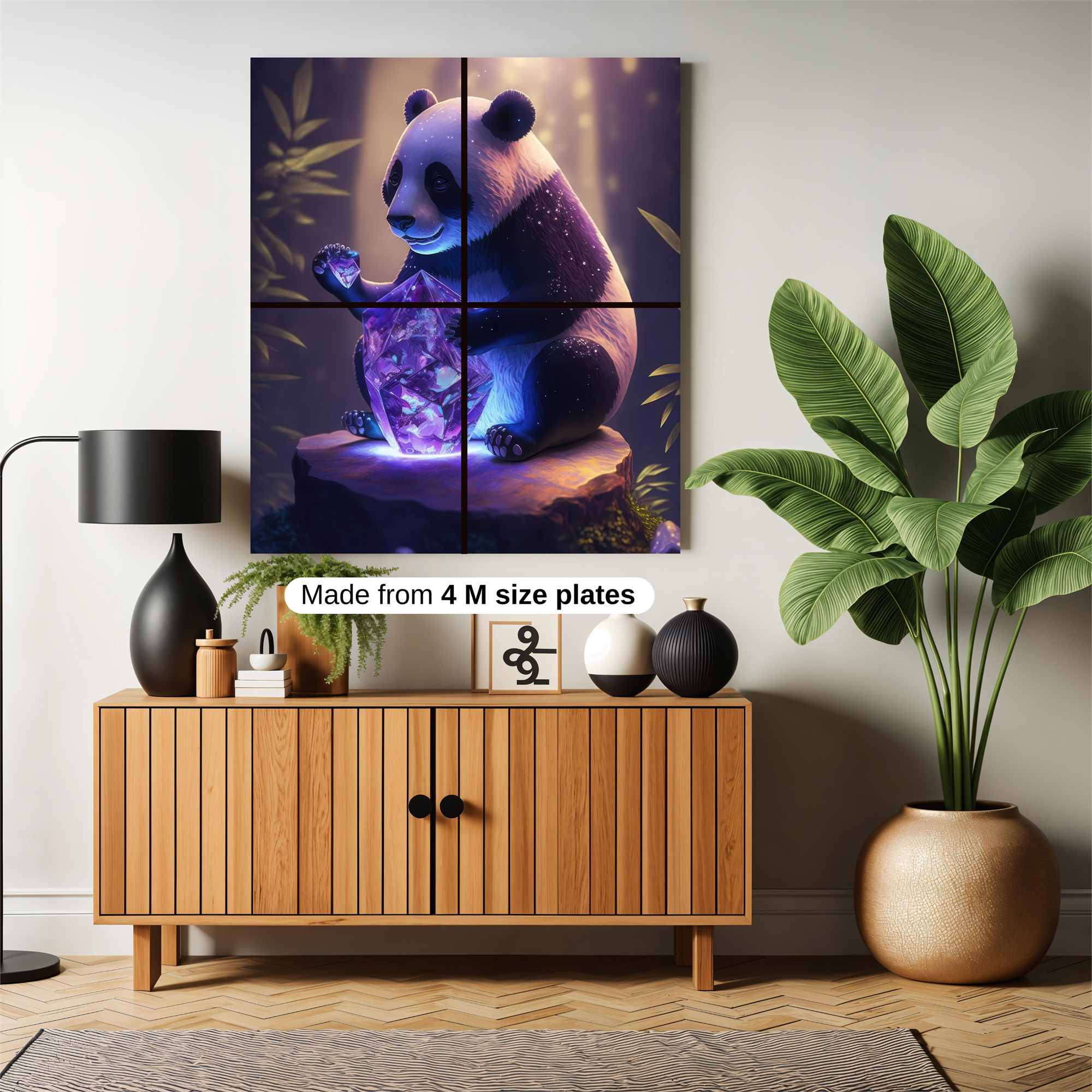 Panda Enchantment Safe Wall Magnetic / M