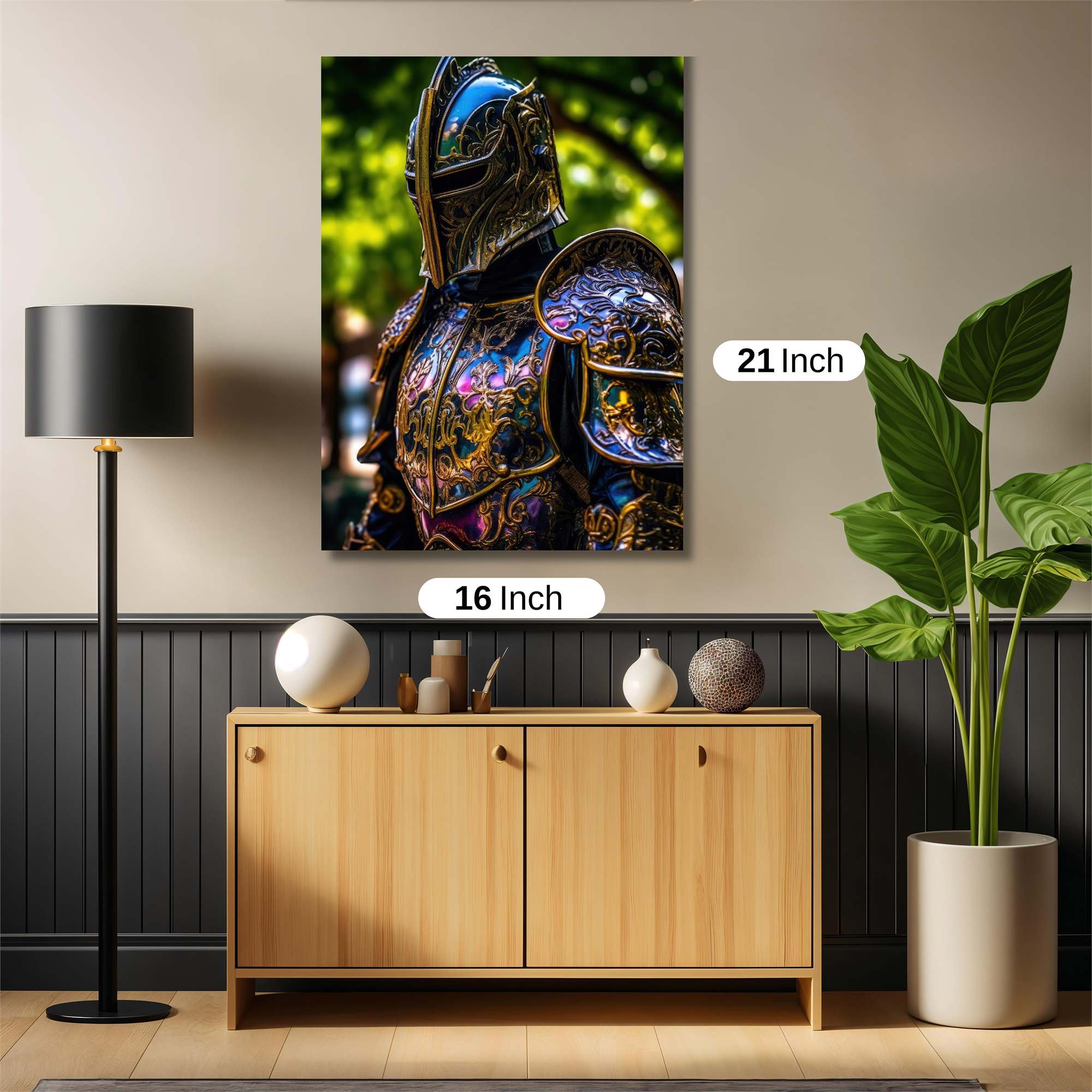 Knightly Majesty Safe Wall Magnetic / M