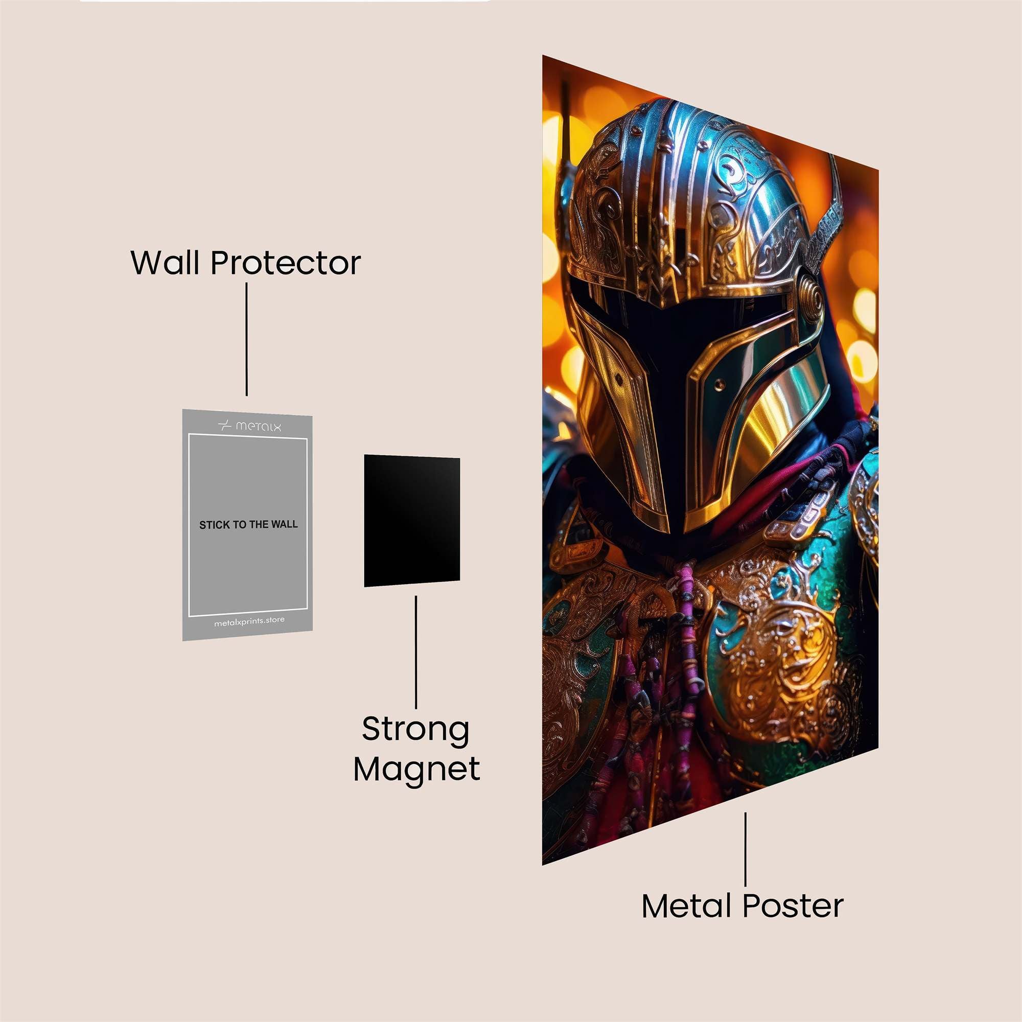 Mando Regal Safe Wall Magnetic / M
