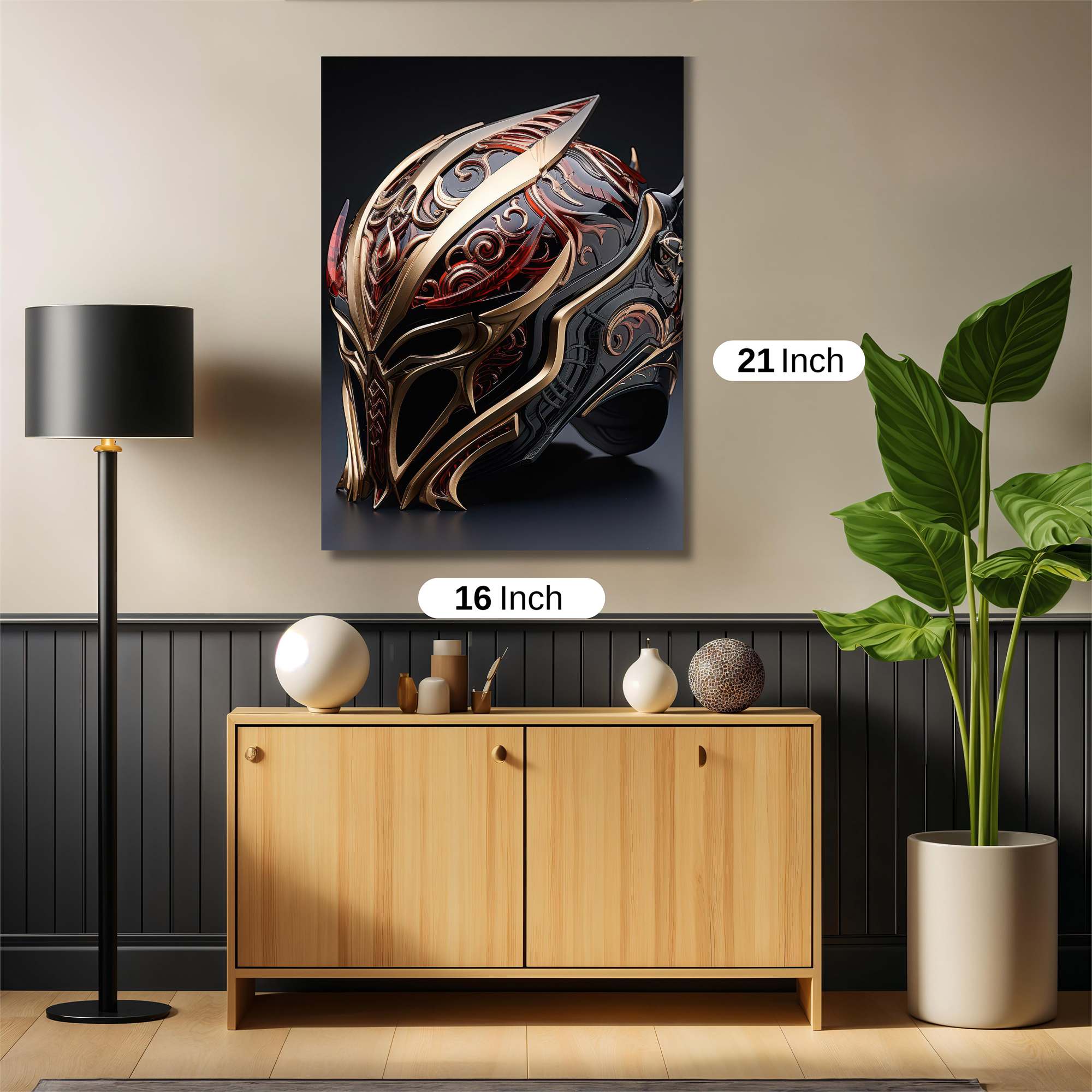 Warrior's Wrath Safe Wall Magnetic / M
