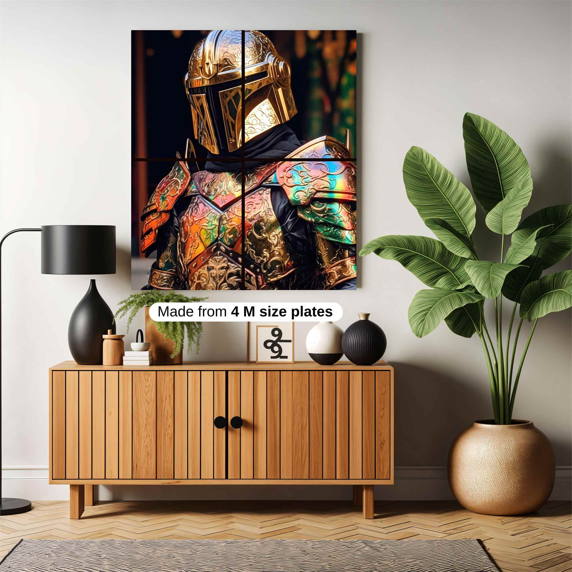 Mandalorian Majestic Safe Wall Magnetic / M