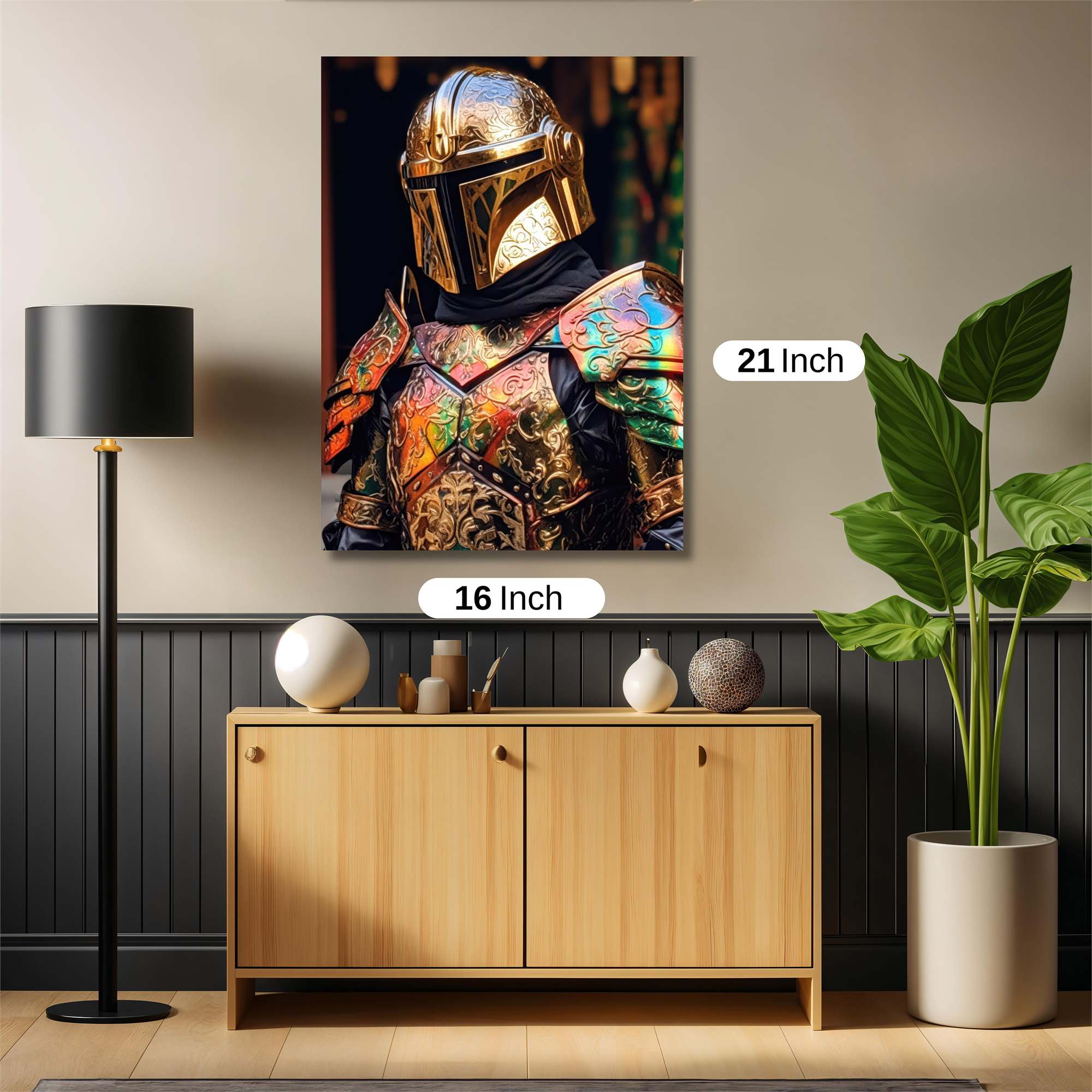 Mandalorian Majestic Safe Wall Magnetic / M