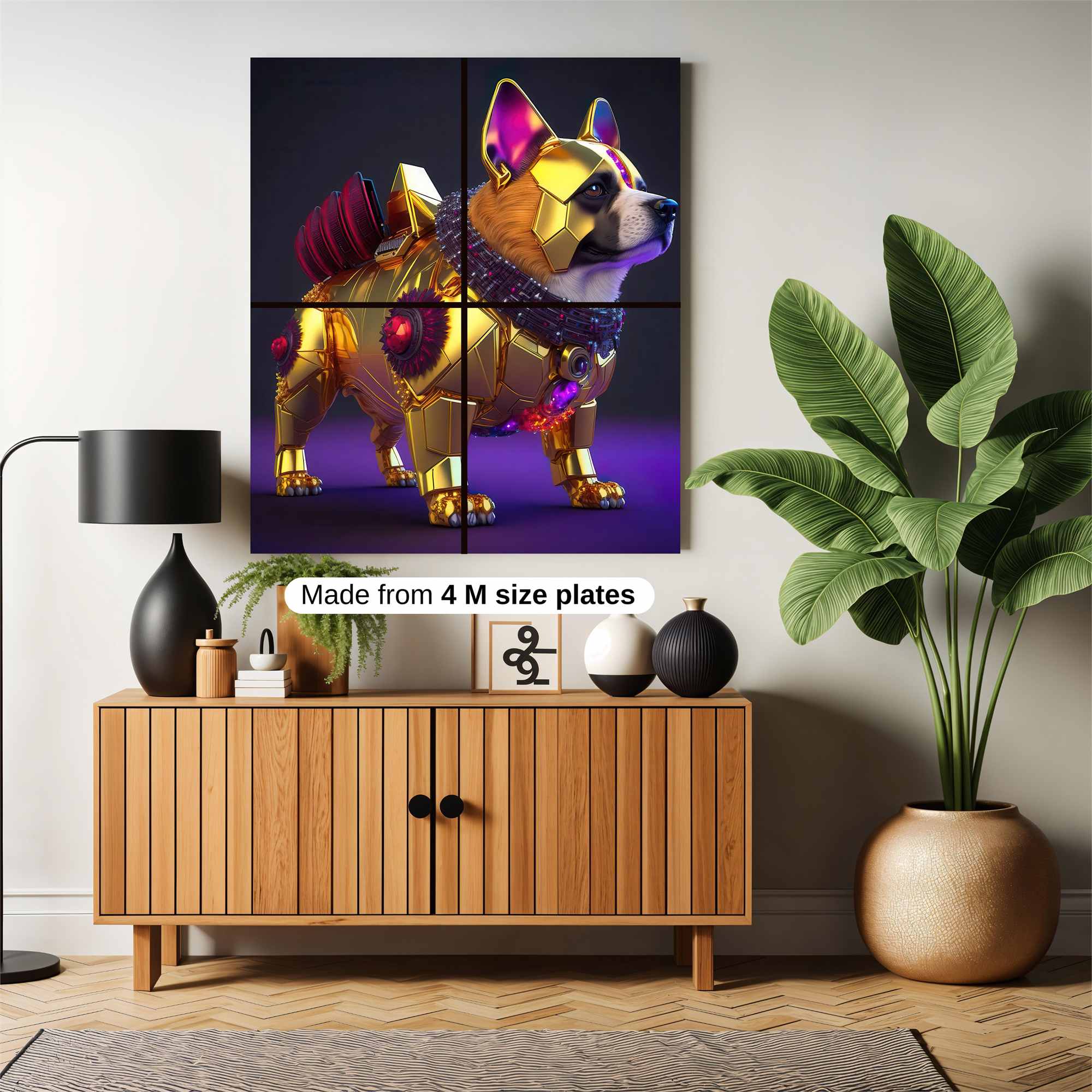Cyber Pup Safe Wall Magnetic / M
