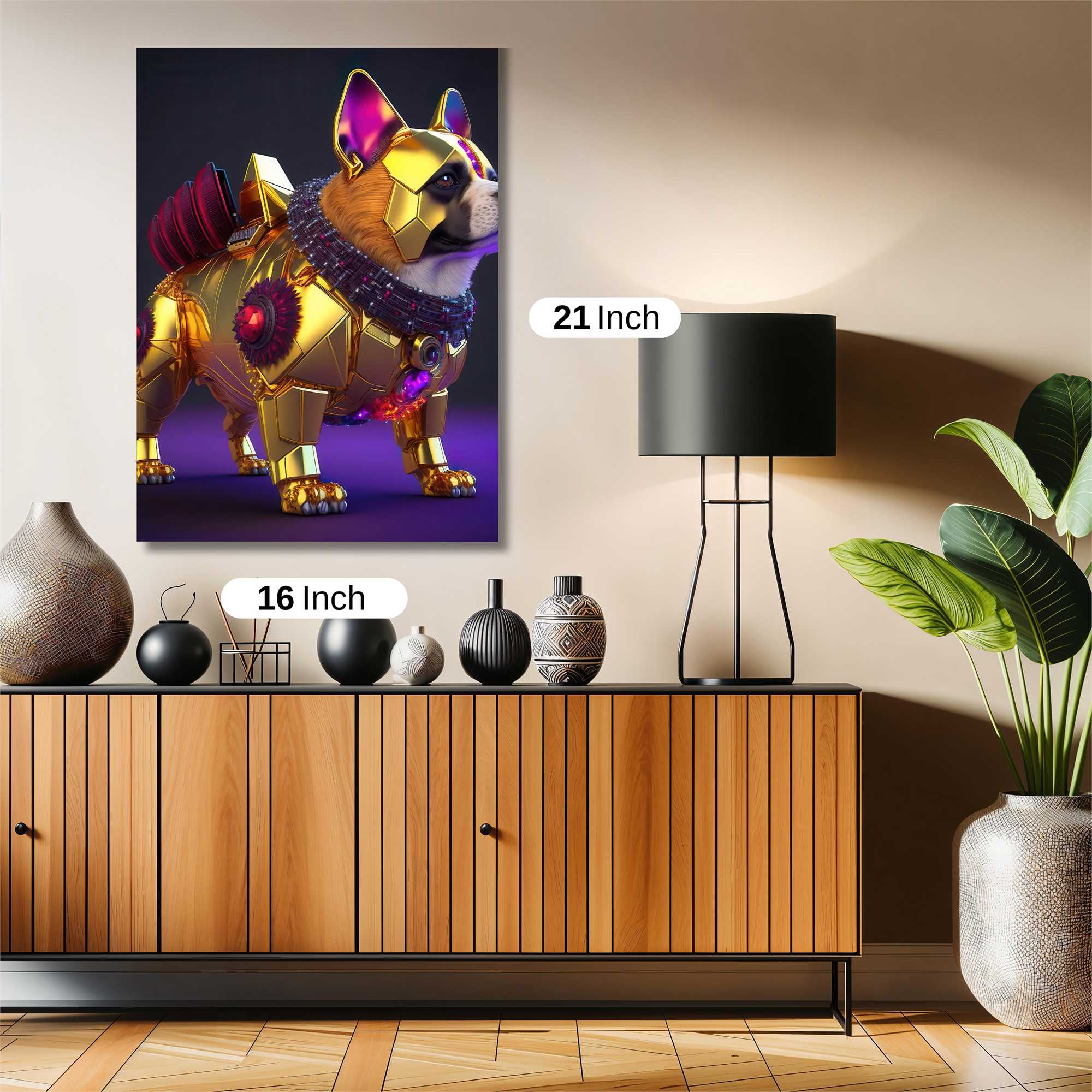 Cyber Pup Safe Wall Magnetic / M