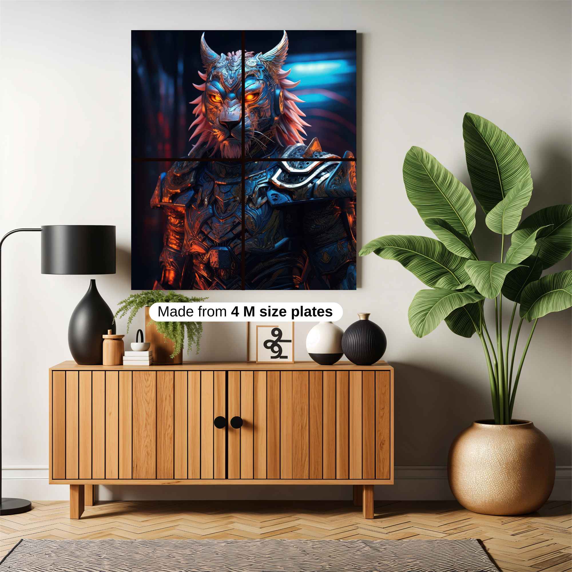 Tiger Majesty Safe Wall Magnetic / M