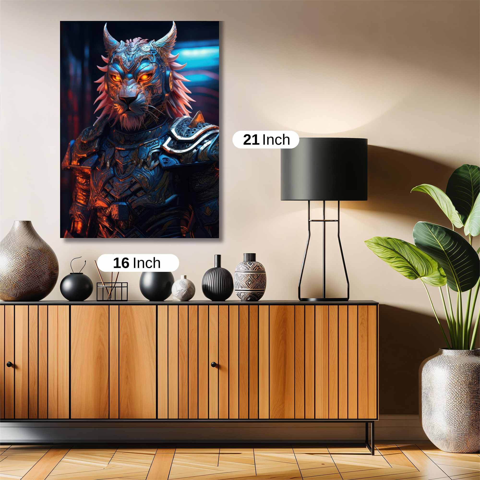 Tiger Majesty Safe Wall Magnetic / M