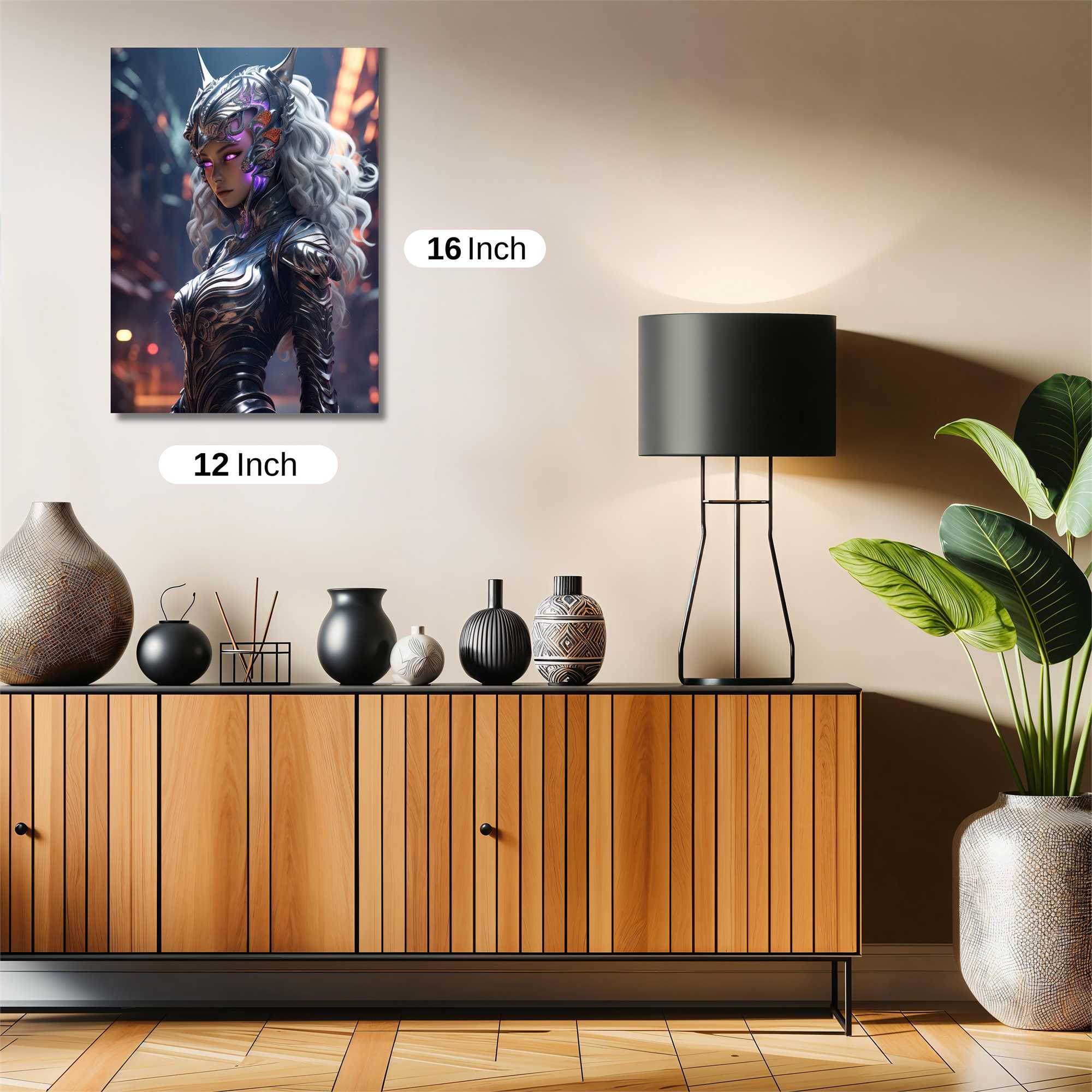 Cyber Enchantress Safe Wall Magnetic / M