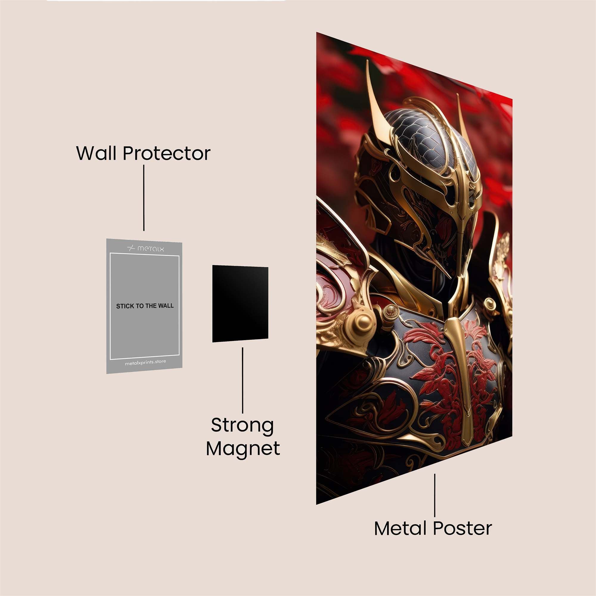 Knight Regal Safe Wall Magnetic / M