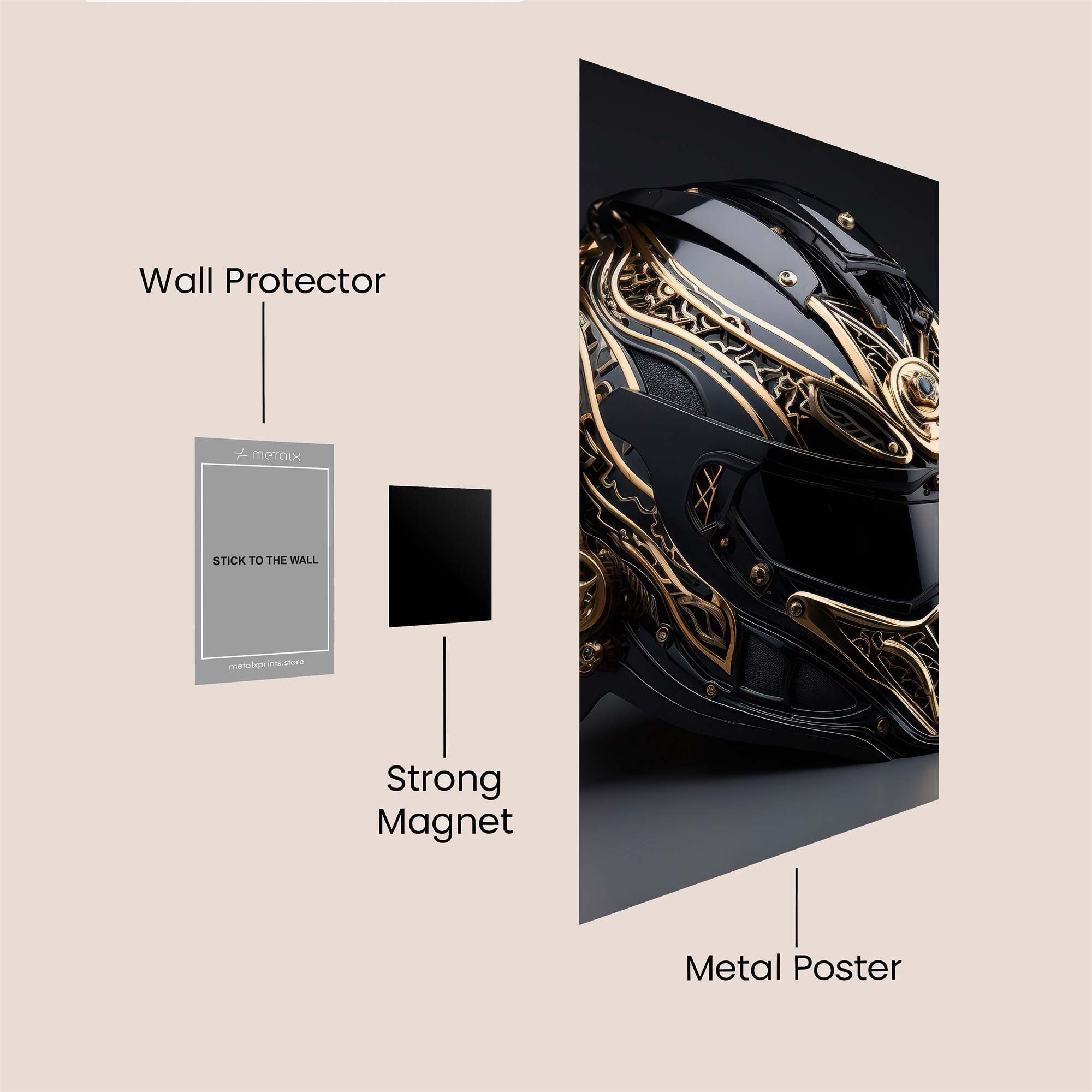 Phoenix Majestic Safe Wall Magnetic / M