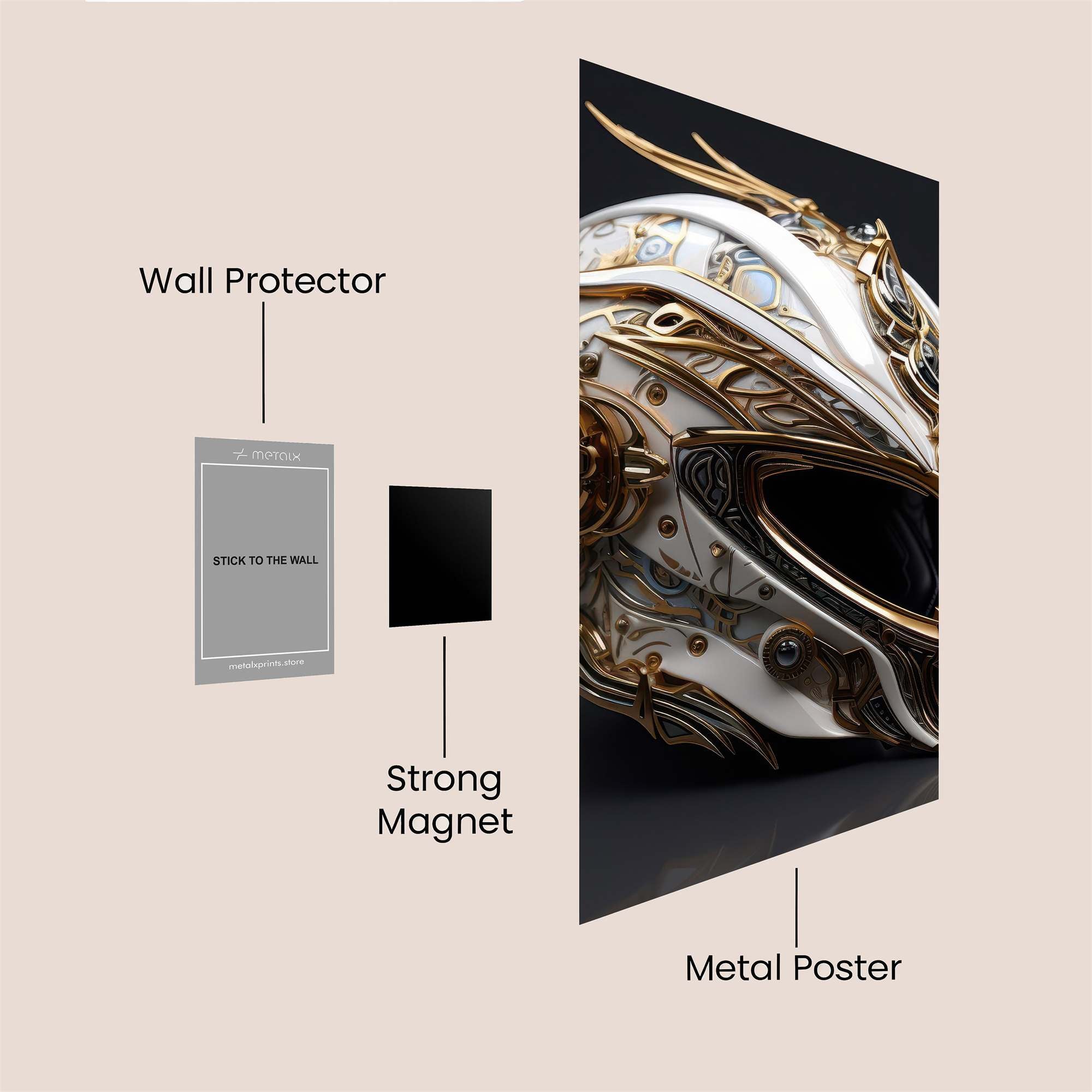 Dragon Majesty Safe Wall Magnetic / M