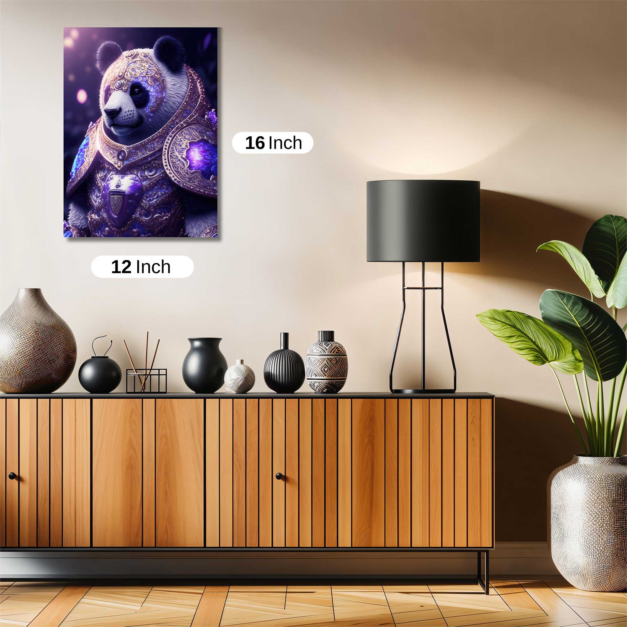Panda Royal Safe Wall Magnetic / M