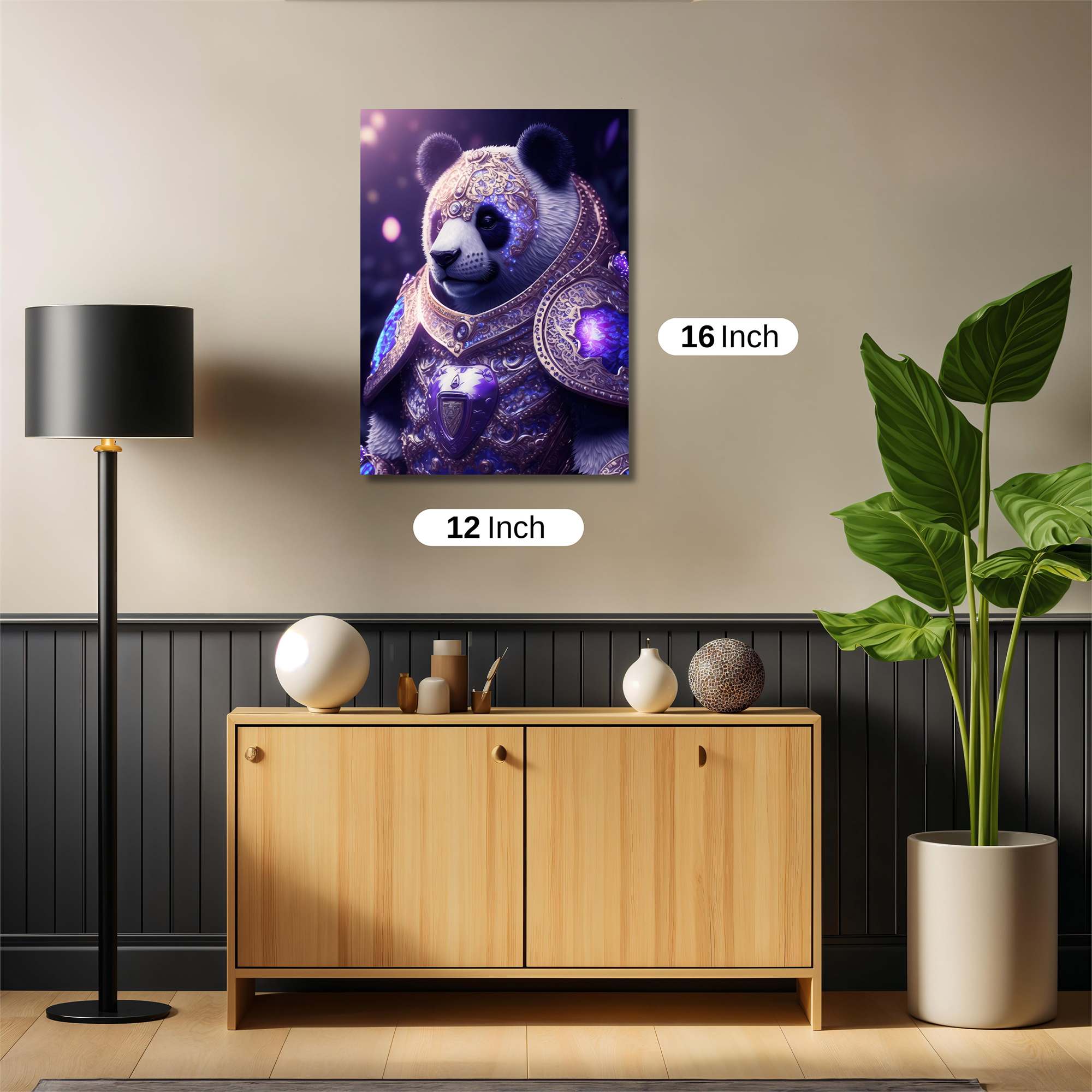 Panda Royal Safe Wall Magnetic / M