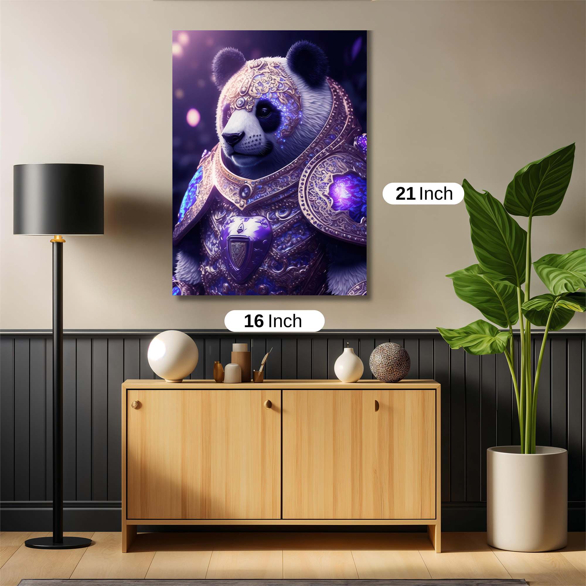 Panda Royal Safe Wall Magnetic / M