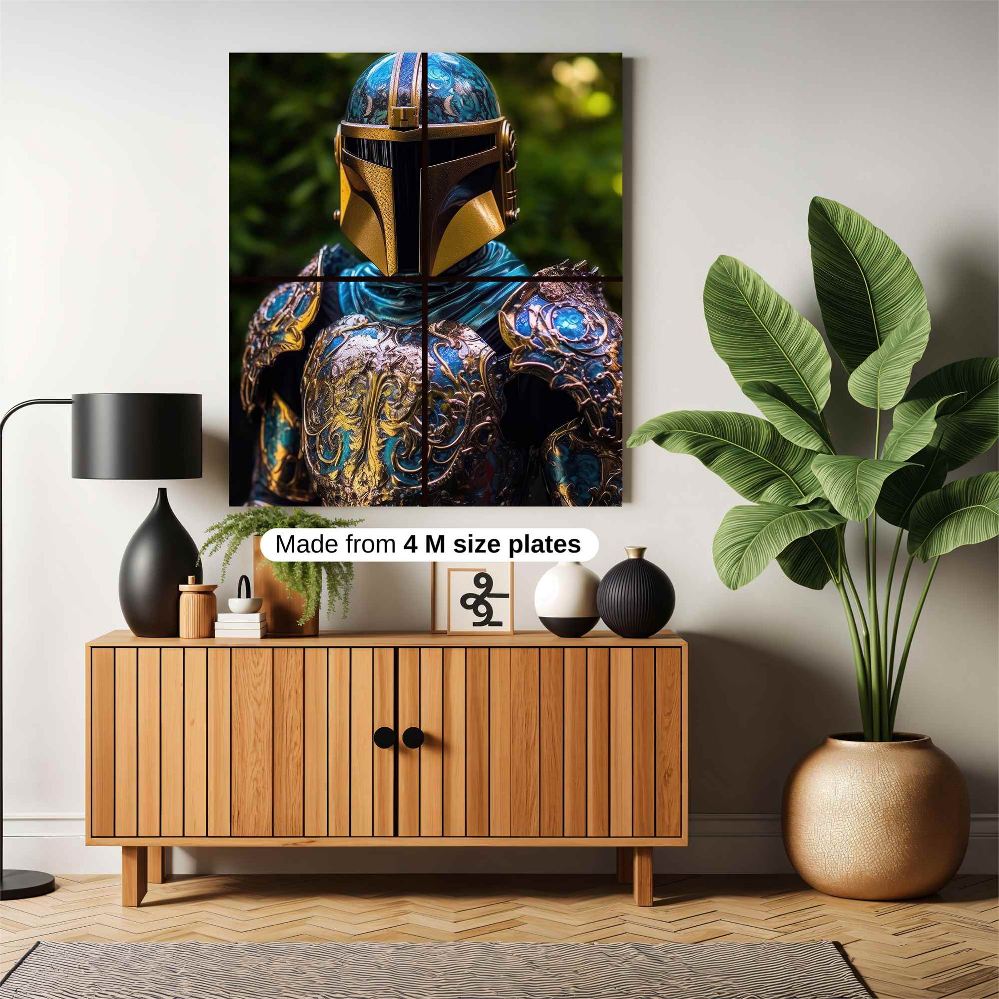 Mandalorian Mystique Safe Wall Magnetic / M