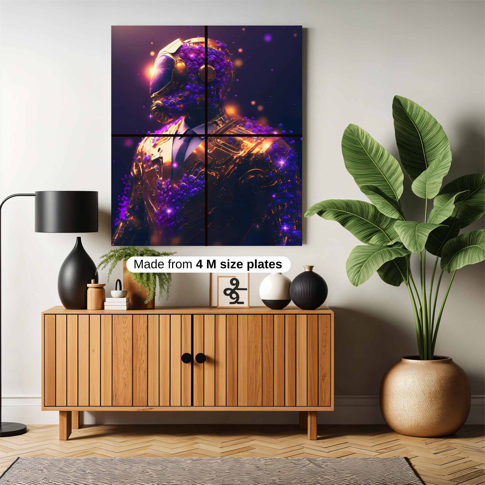 Astronaut Dreamscape Safe Wall Magnetic / M