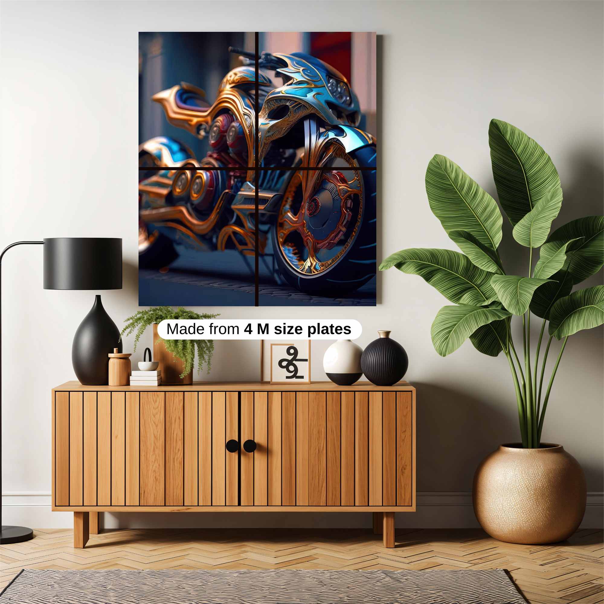 Galactic Glimmer Safe Wall Magnetic / M