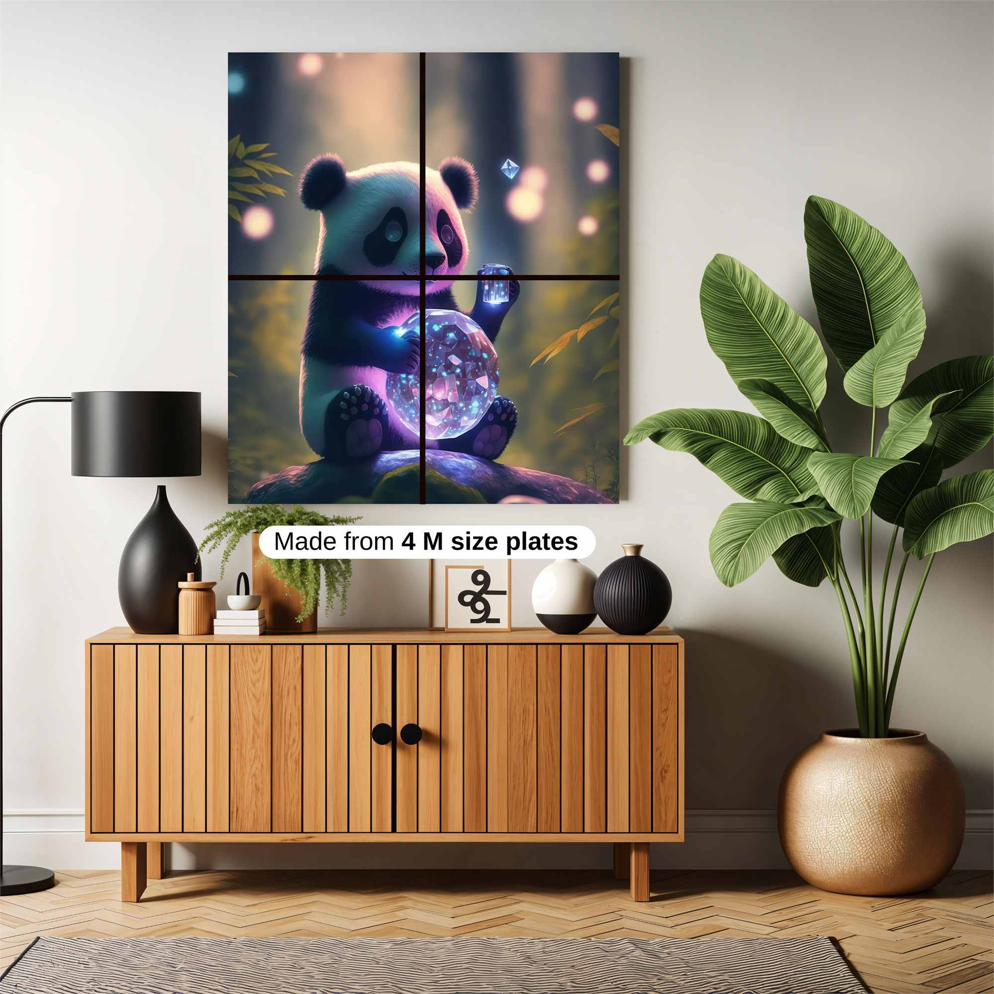 Panda Enchant Safe Wall Magnetic / M
