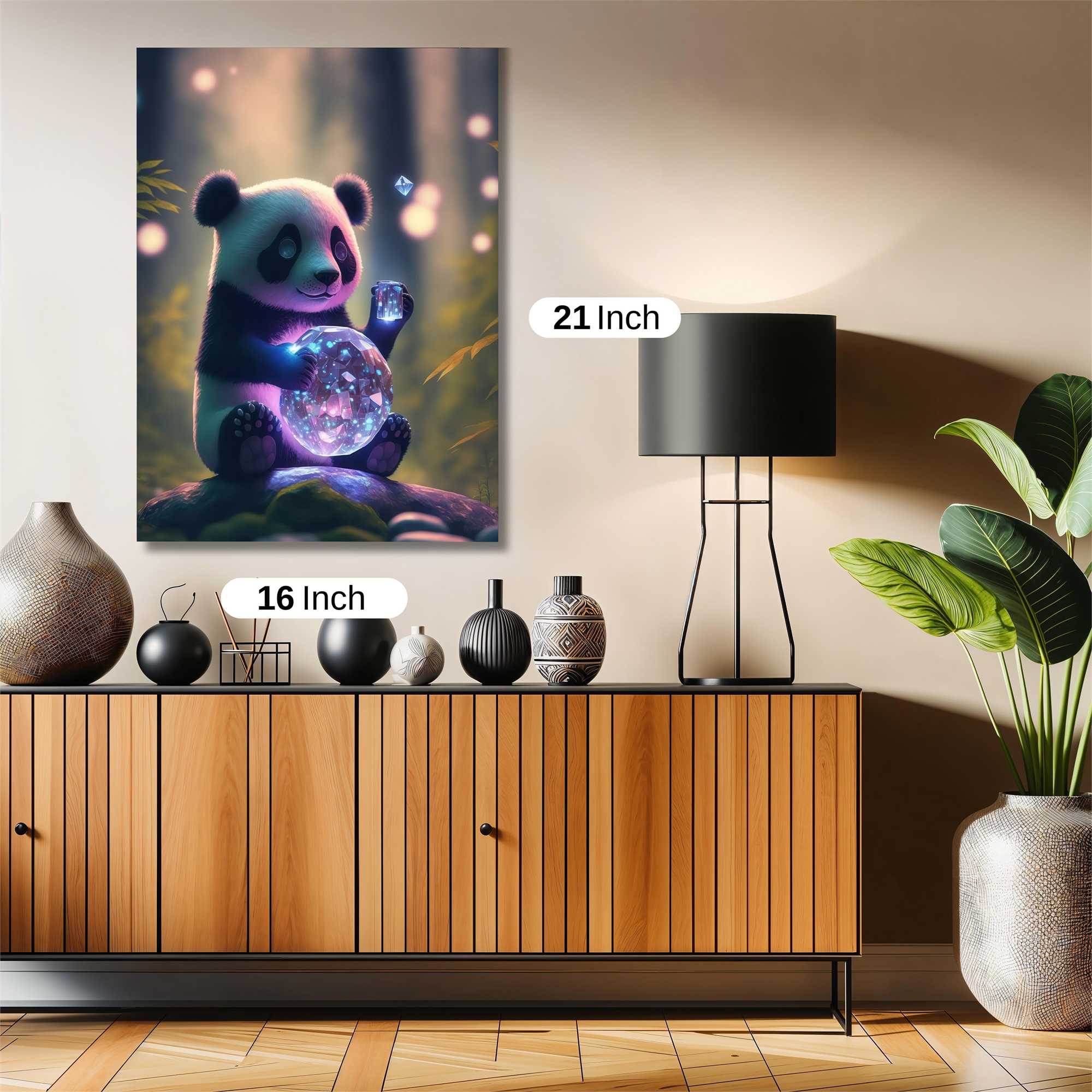Panda Enchant Safe Wall Magnetic / M