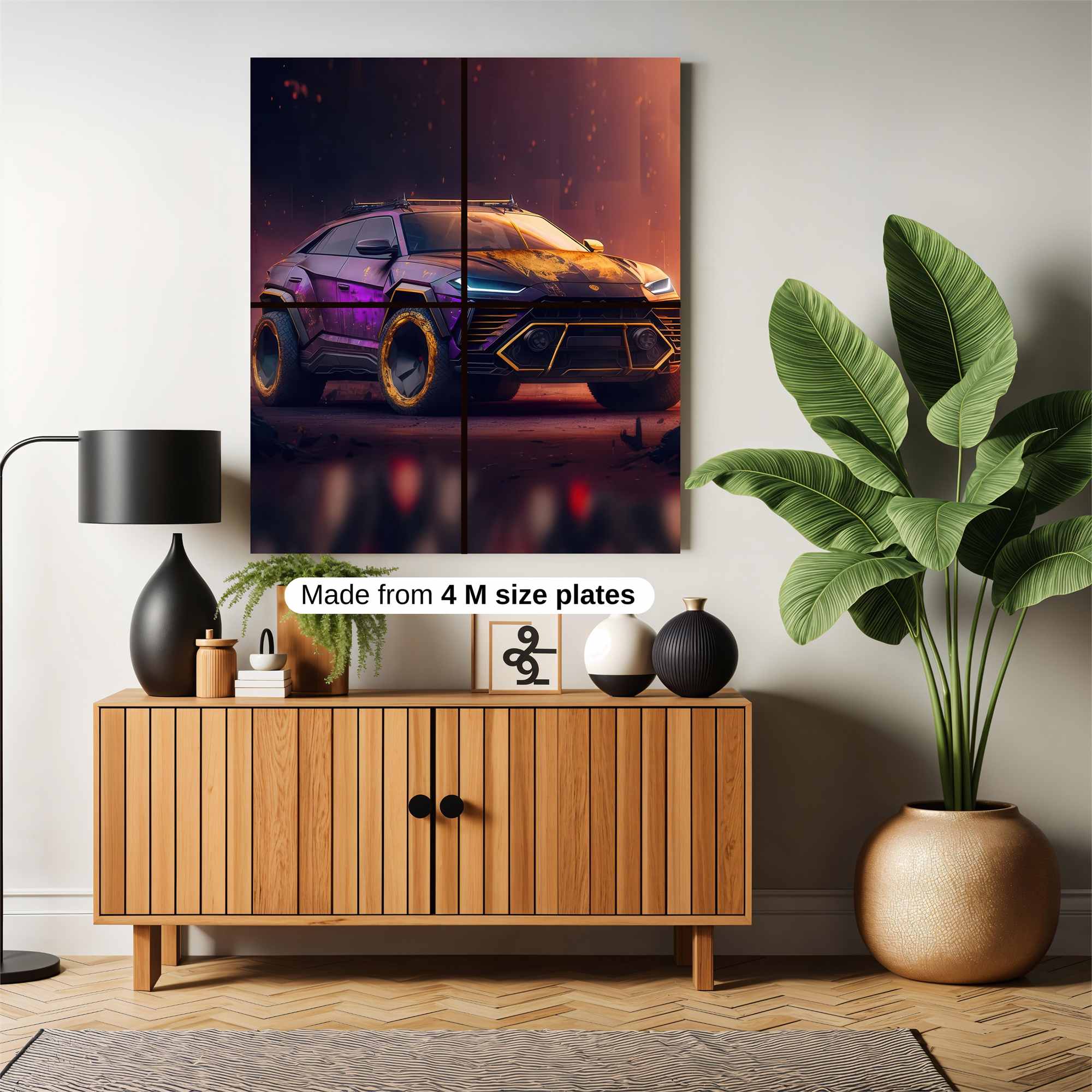 Lamborghini Inferno Safe Wall Magnetic / M